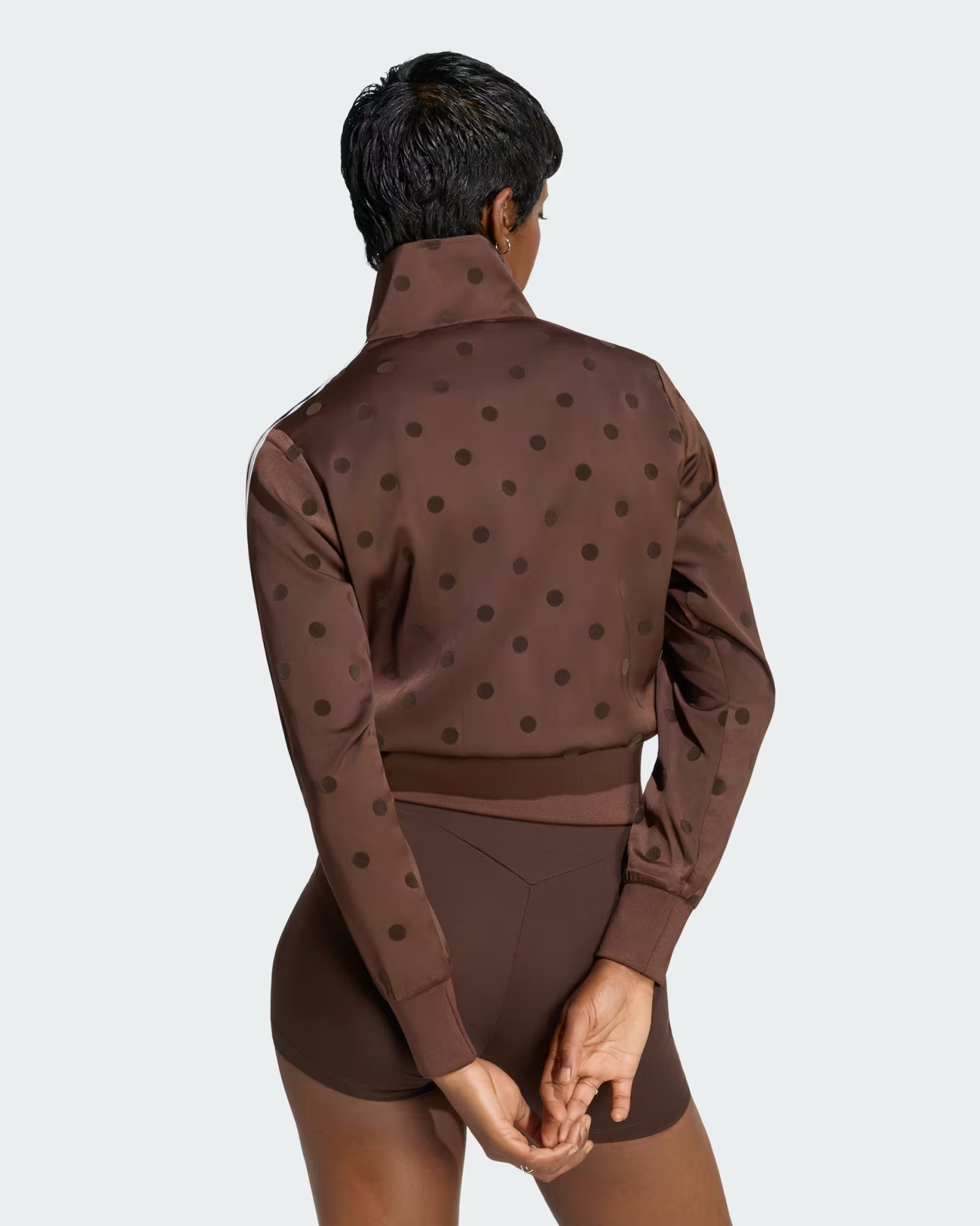 adidas・adidas - トラックジャケット SATIN POLKA DOT TT TRACK TOP / AUBURN