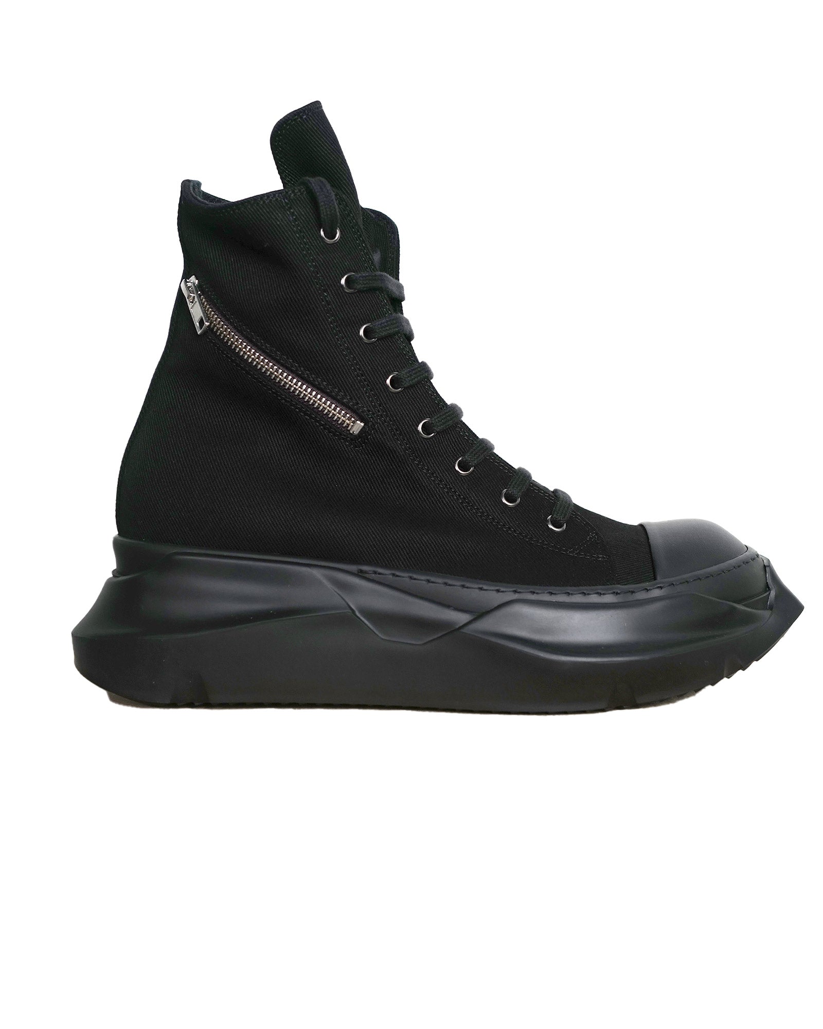 SCARPE IN DENIM - CARGO ABSTRACT SNEAKS / ALL BLACK