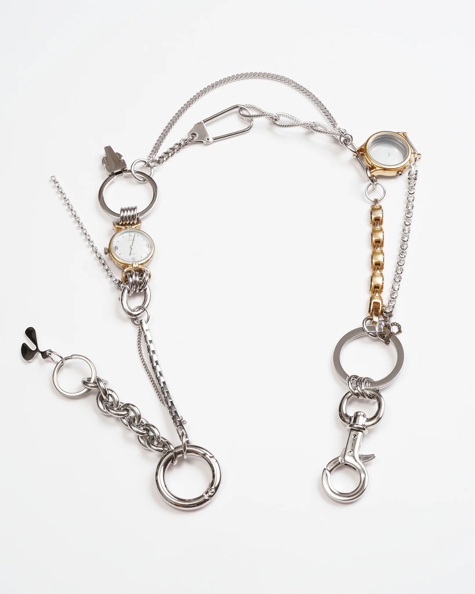 HIDAKA・ヒダカ -  SCRAP LINKS CHAIN / SILVER