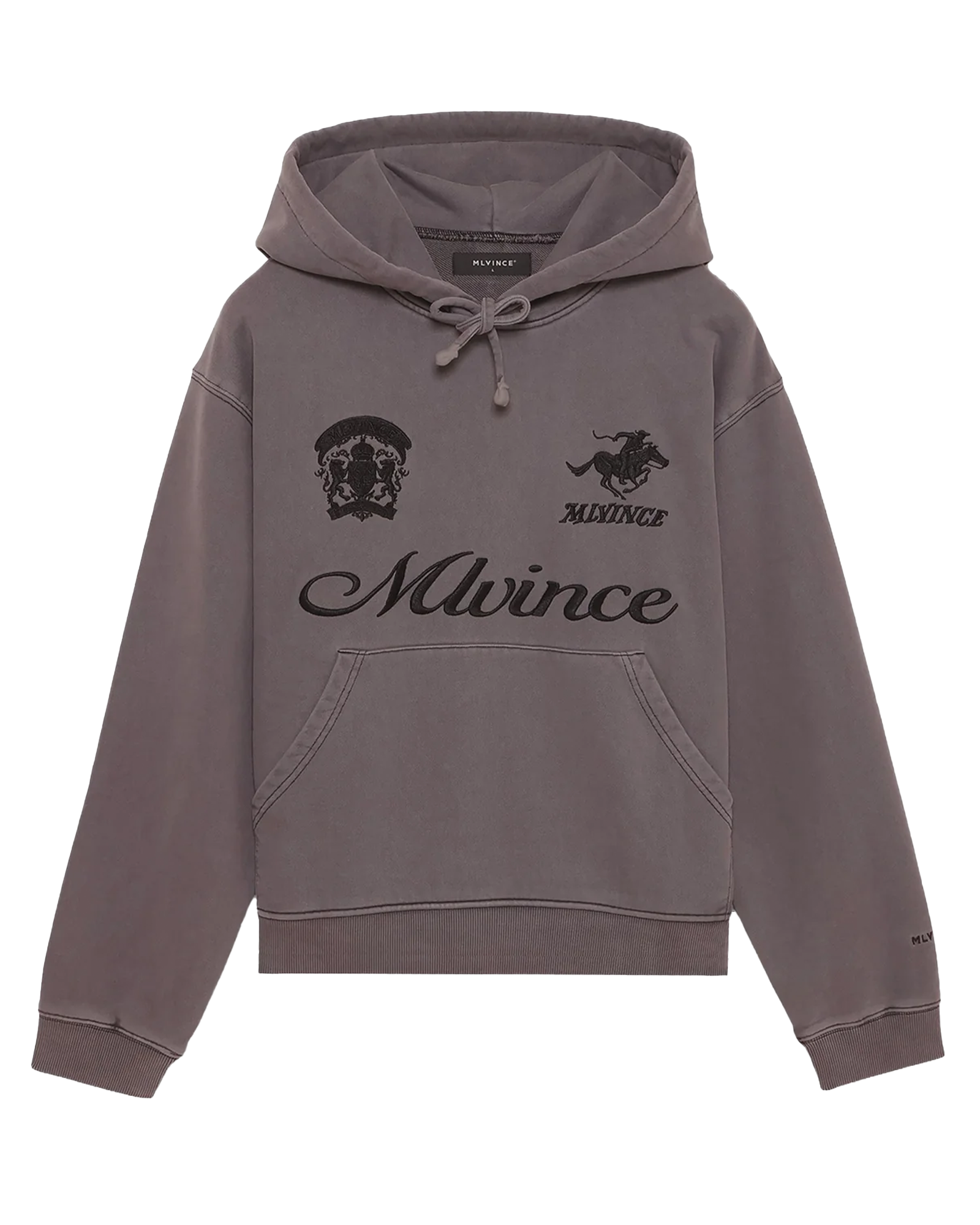 MLVINCE・メルヴィンス - パーカー・フーディ SCRIPT LOGO HOODY / CHARCOAL