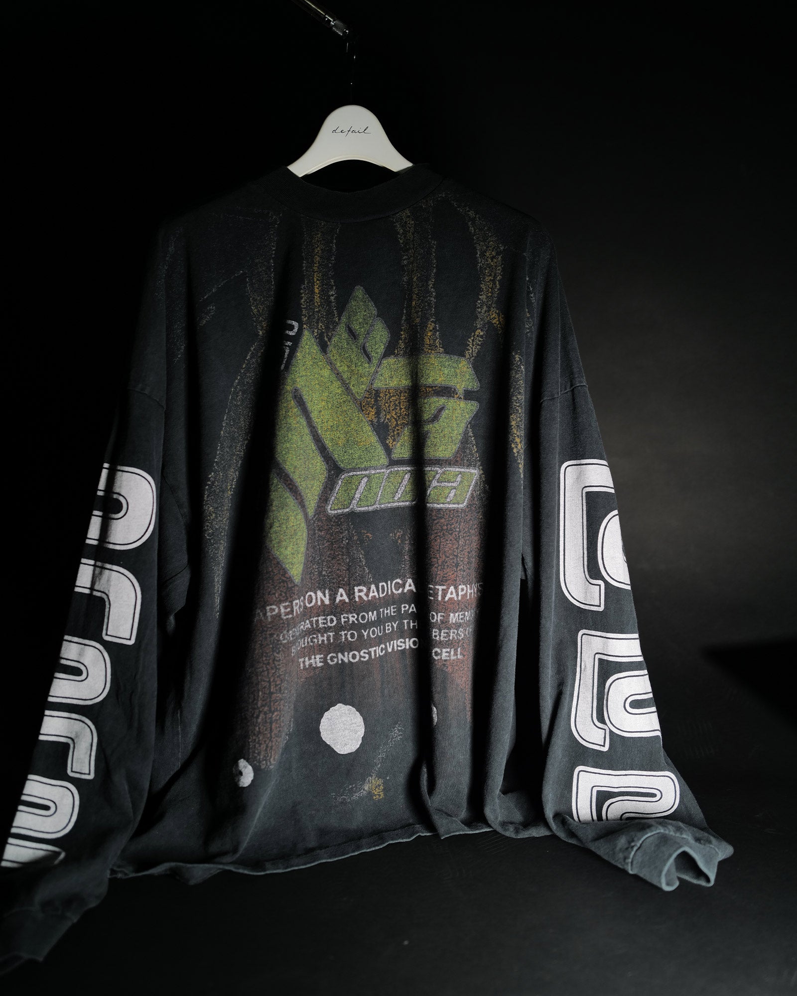 RRR123・Rivington Roy Levis -  METAMOTH 2 VINTAGE LS TEE / VINTAGE BLACK