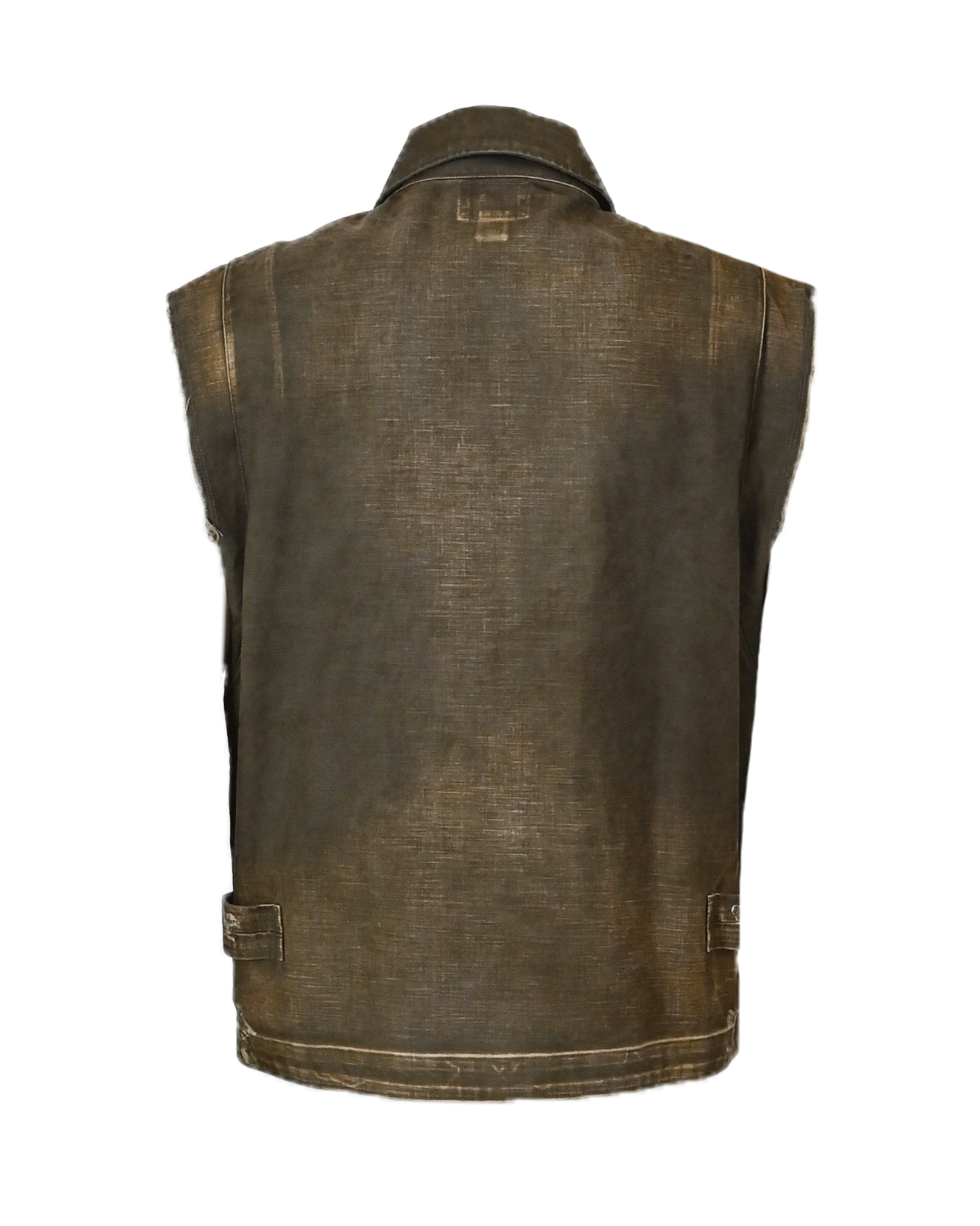 KAMIYA・カミヤ - ベスト SERGE PAINT VEST / GRAY