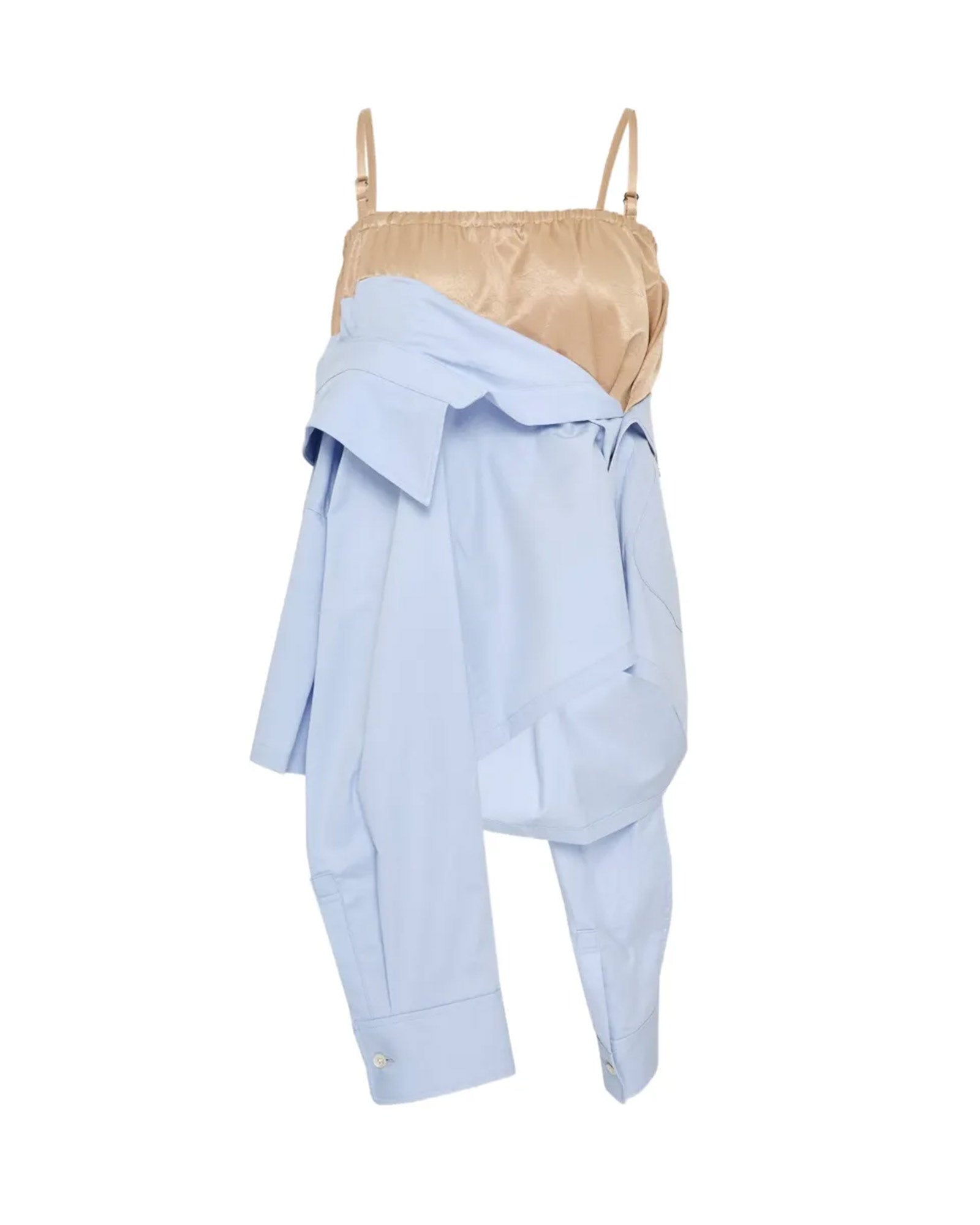 MIHARA YASUHIRO・Yasuhiro Mihara -  "SHIRTS COMBINED CAMI" / BLUE