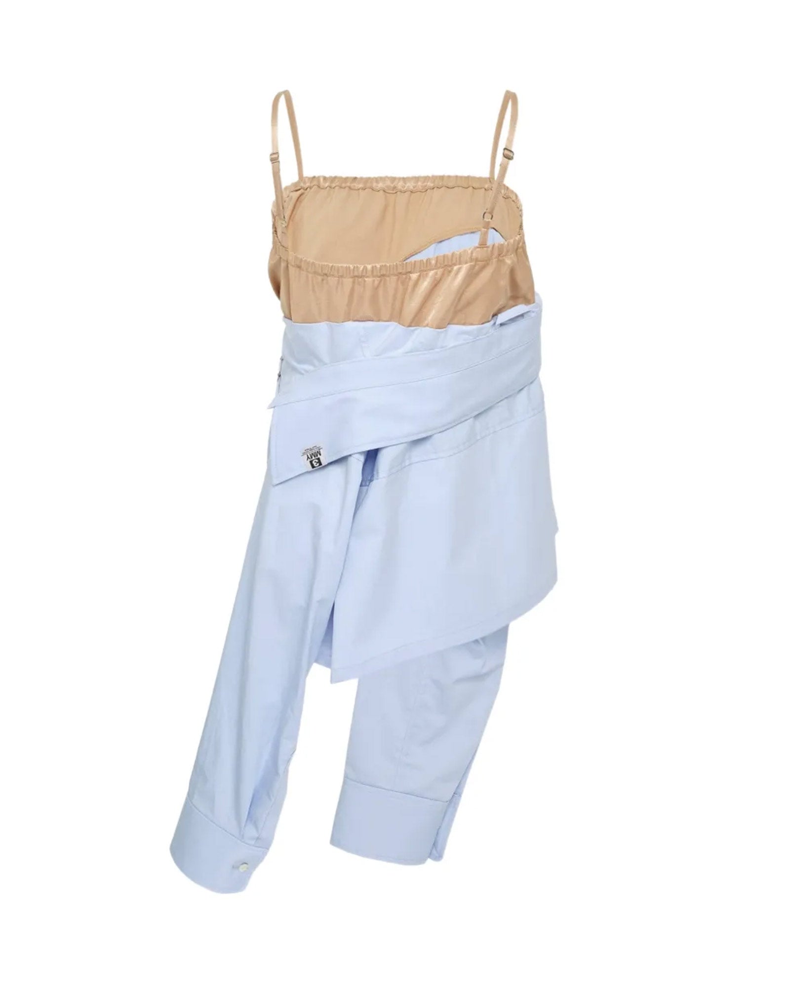 MIHARA YASUHIRO・Yasuhiro Mihara -  "SHIRTS COMBINED CAMI" / BLUE