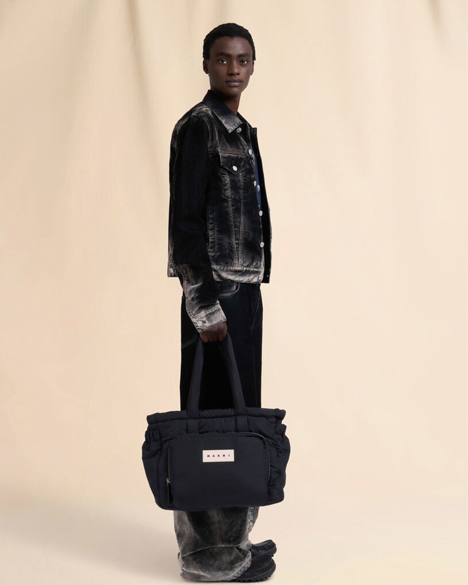 MARNI (マルニ) SS26 SHMQ0097U0 / BLACK | Detail Application