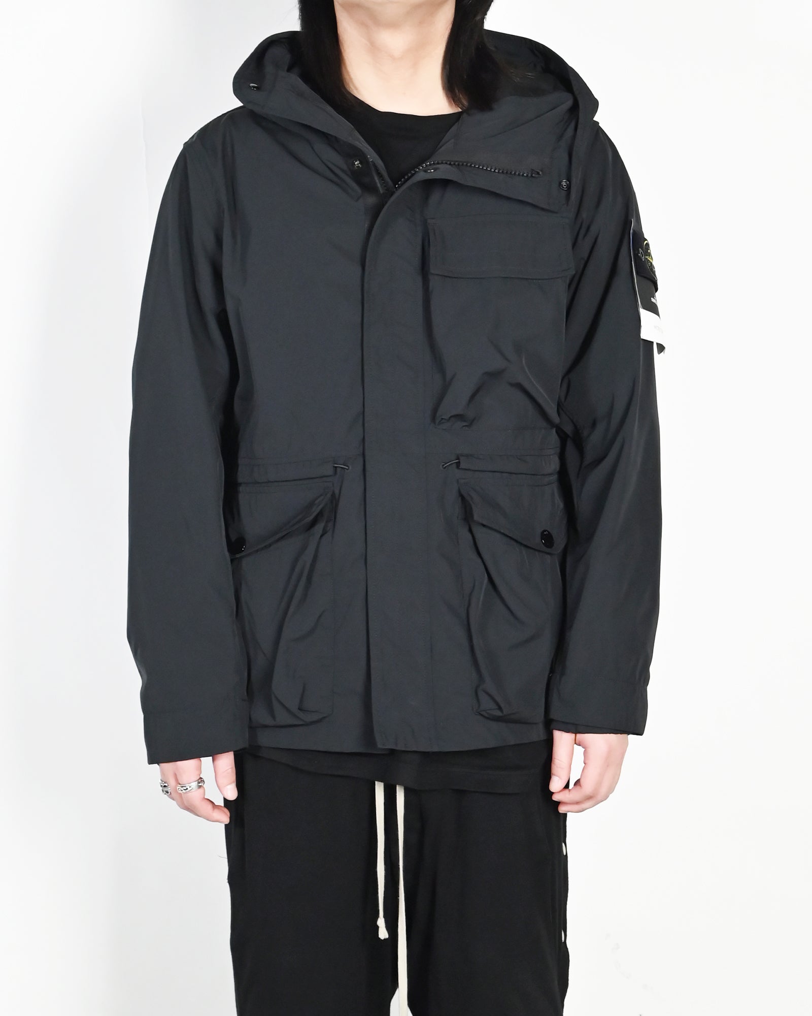 STONE ISLAND・stone island -  SHORT PARKA / BLACK