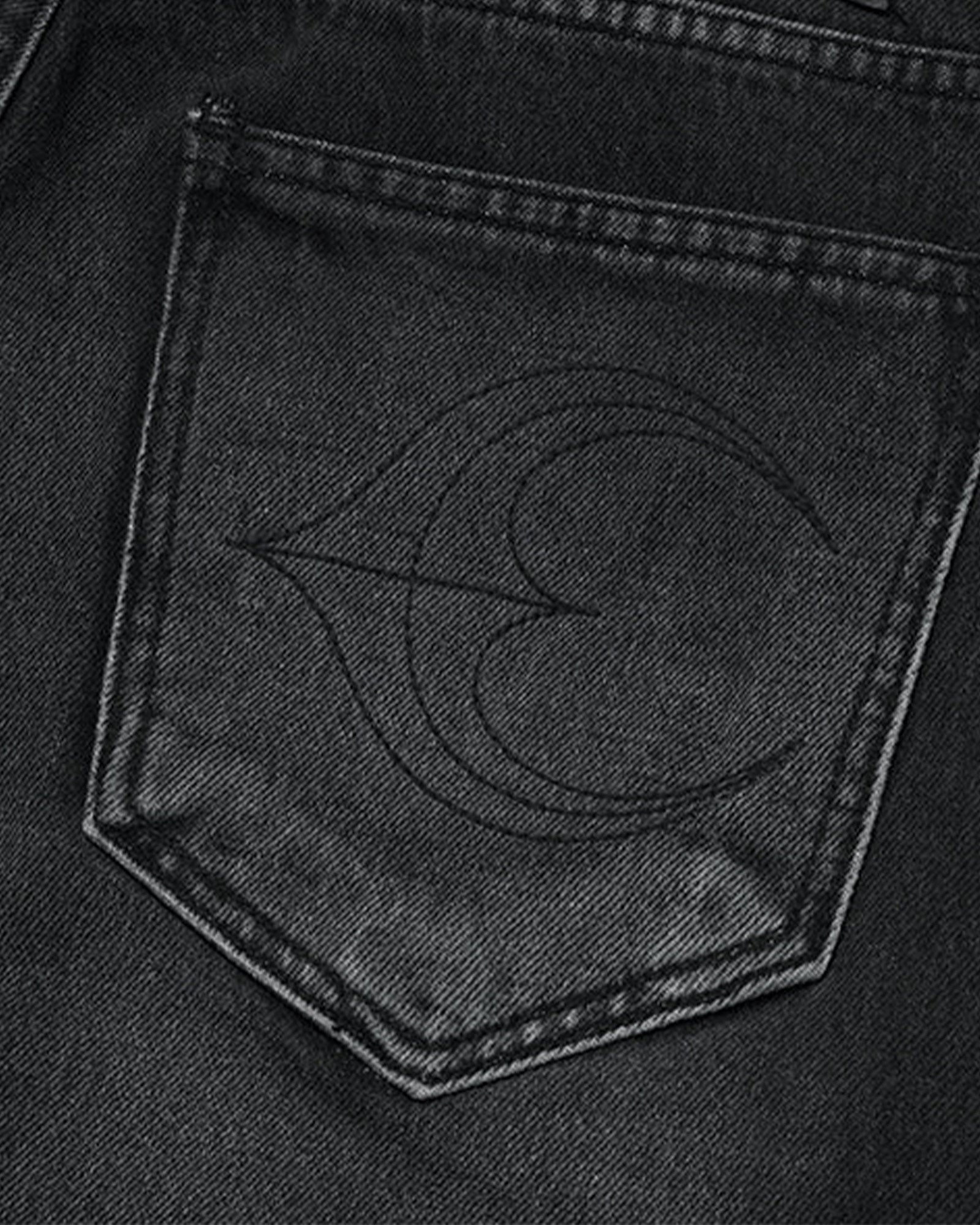 THUG CLUB・サグクラブ - デニムパンツ SHOT GUN PANTS / BLACK