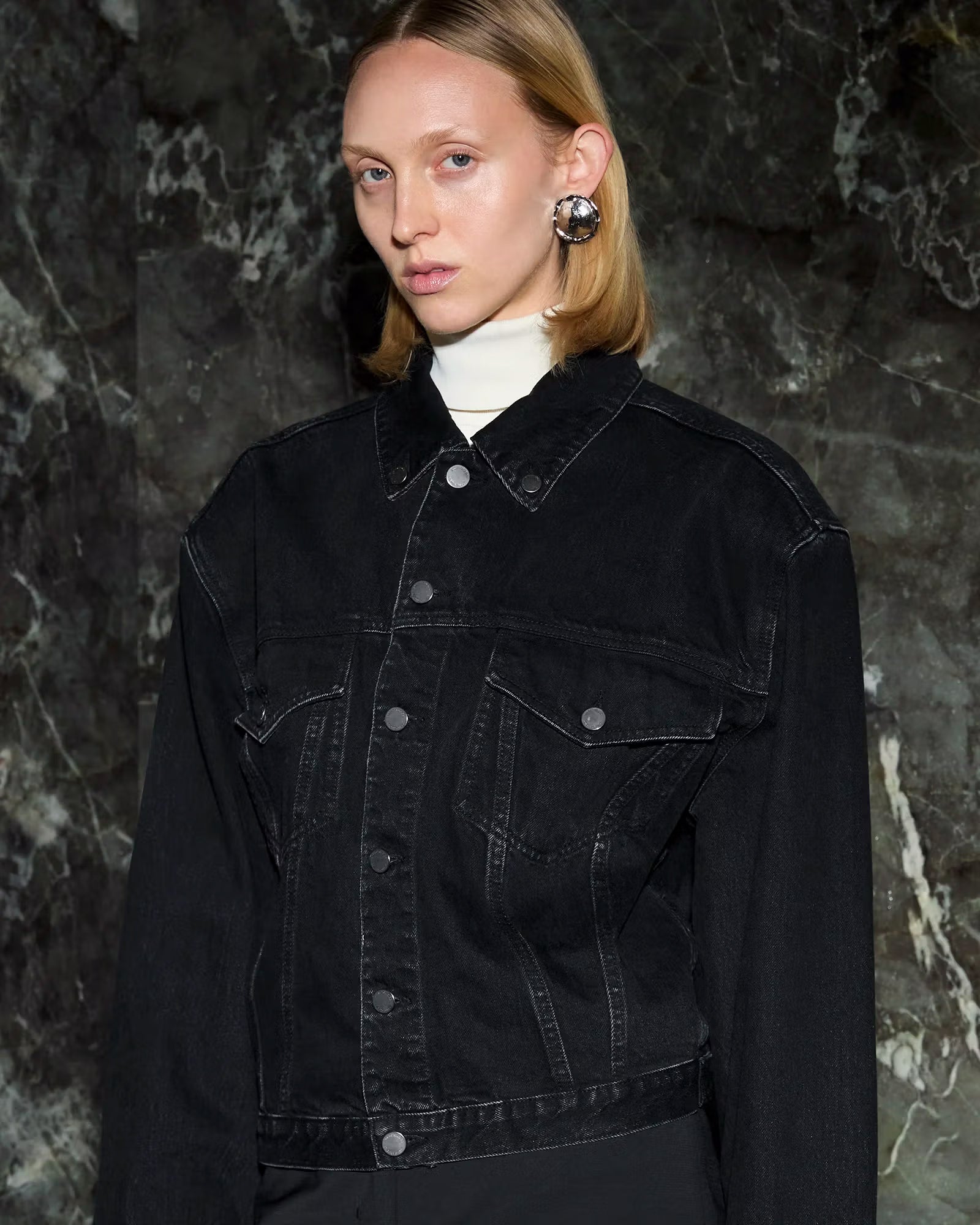 Entire studios (エンタイアスタジオ)SHRUNKEN DENIM JACKET