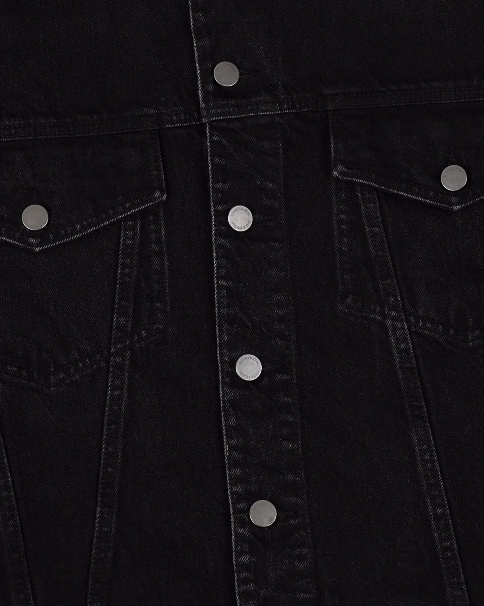 Entire studios・エンタイアスタジオ - ジャケット SHRUNKEN DENIM JACKET / MAGNETITE
