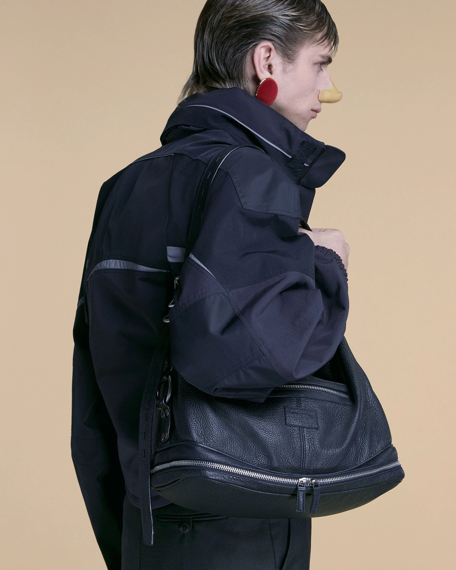 Martine Rose (マーティンローズ) SHRUNKEN SPORTSJACKET / BLACK Martine Rose (マーティンローズ) SHRUNKEN SPORTSJACKET / BLACK