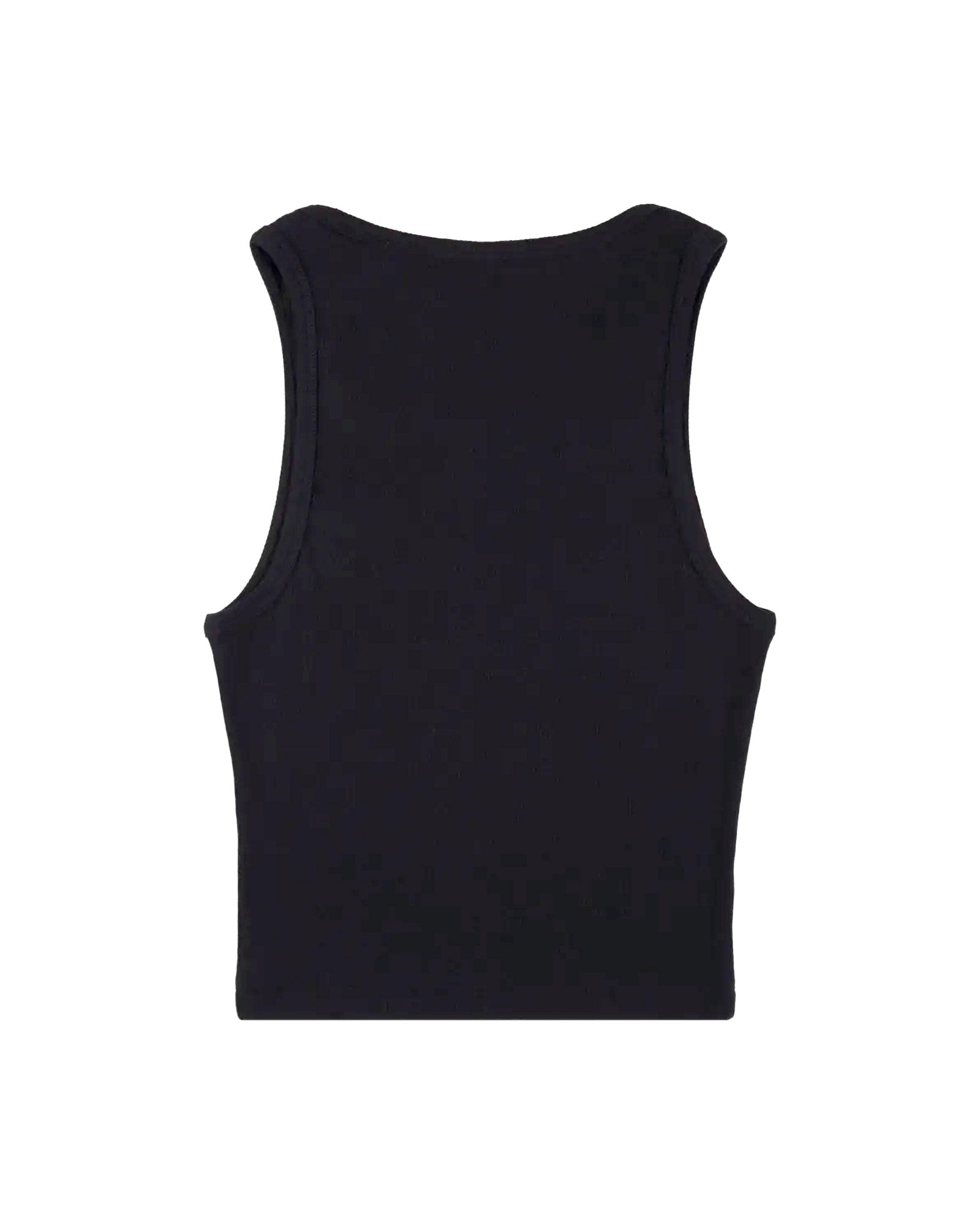 SPORTY&RICH・スポーティーアンドリッチ - ファッション小物 SIGNATURE LOGO KRYSTAL TANK
/ BLACK