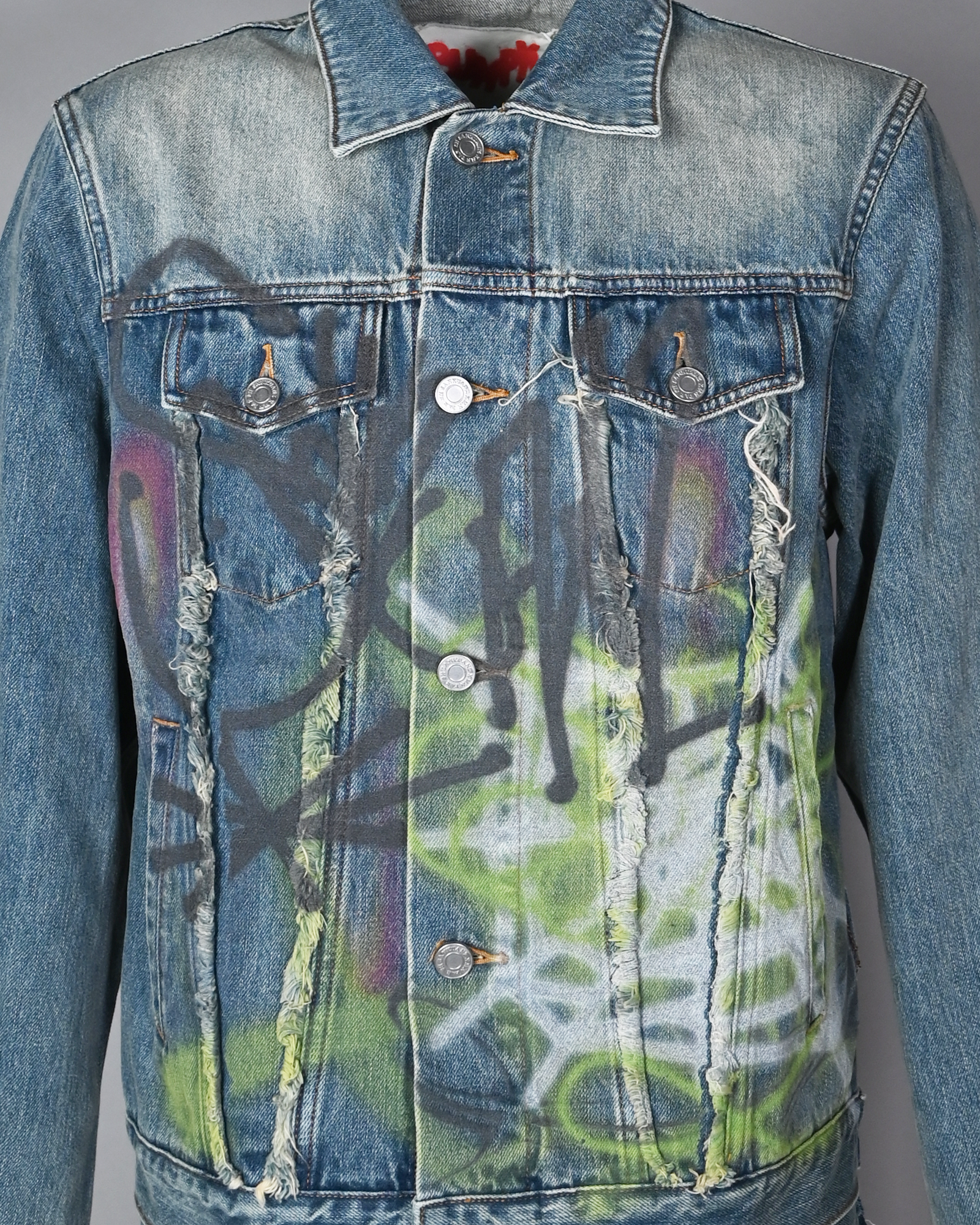 SANKUANZ・thank you -  SKZ DENIM JACKET / BLUE