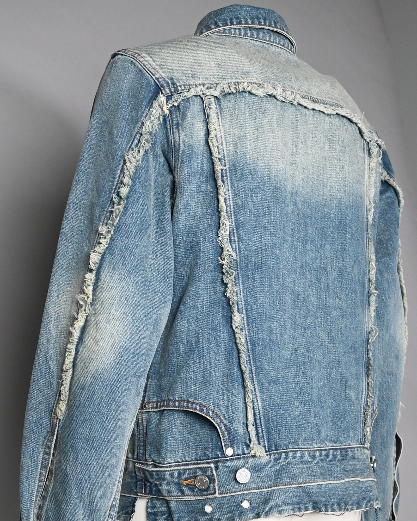 SANKUANZ・thank you -  SKZ DENIM JACKET / BLUE