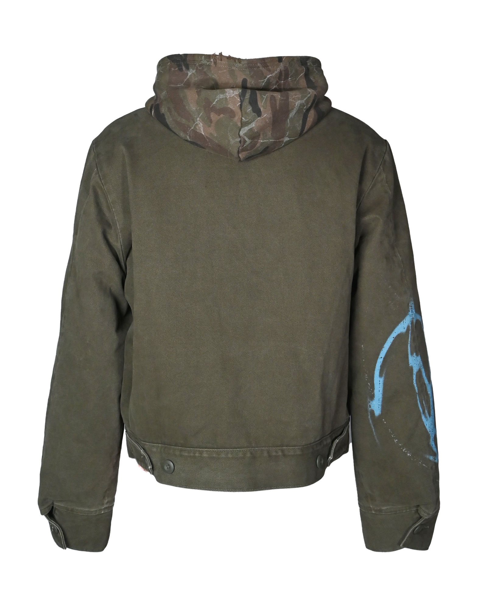 SANKUANZ・サンクアンズ - デニムジャケット SKZ OUTER JACKET / GREEN