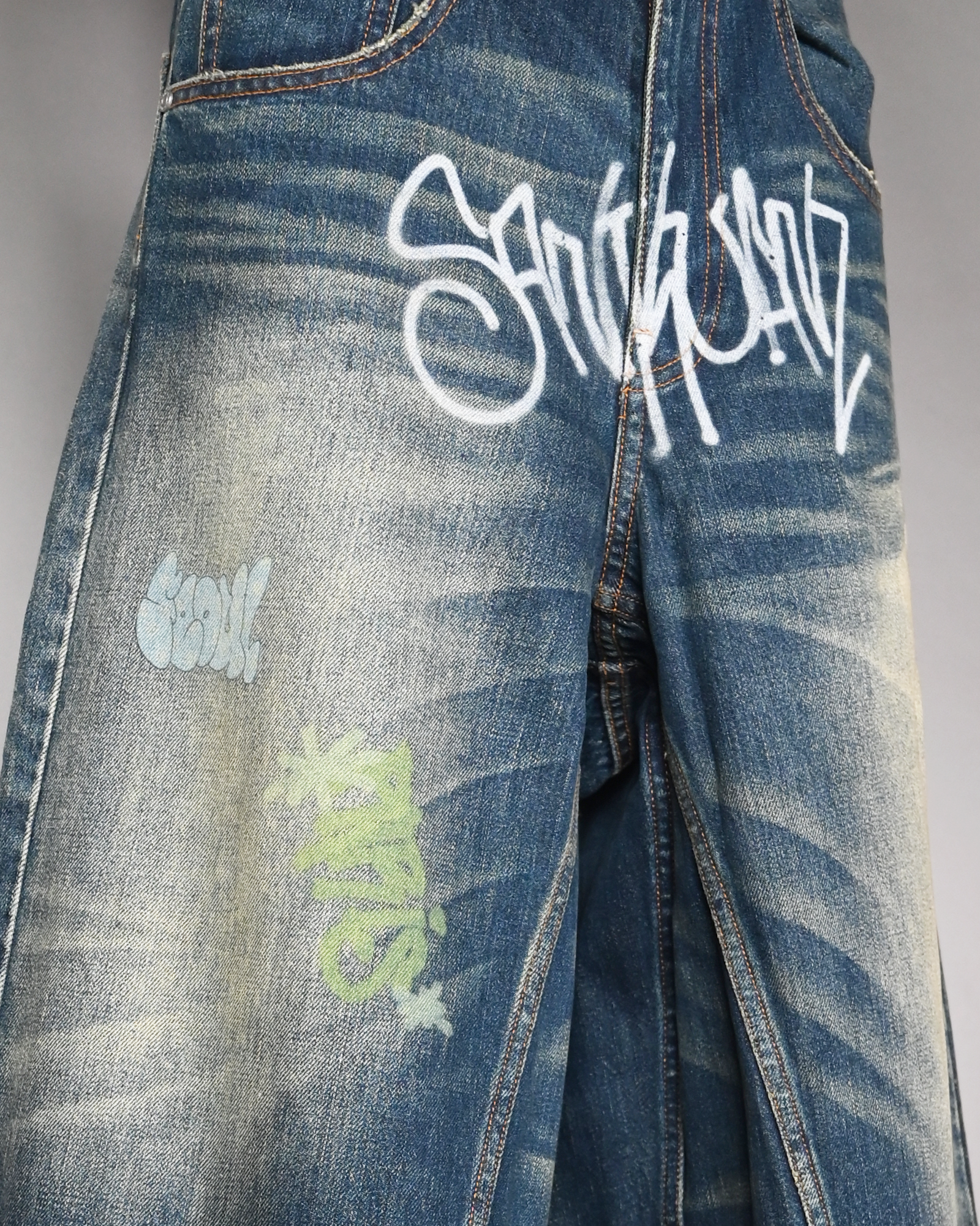 SANKUANZ・サンクアンズ - デニムパンツ SKZ DENIM PANTS / BLUE