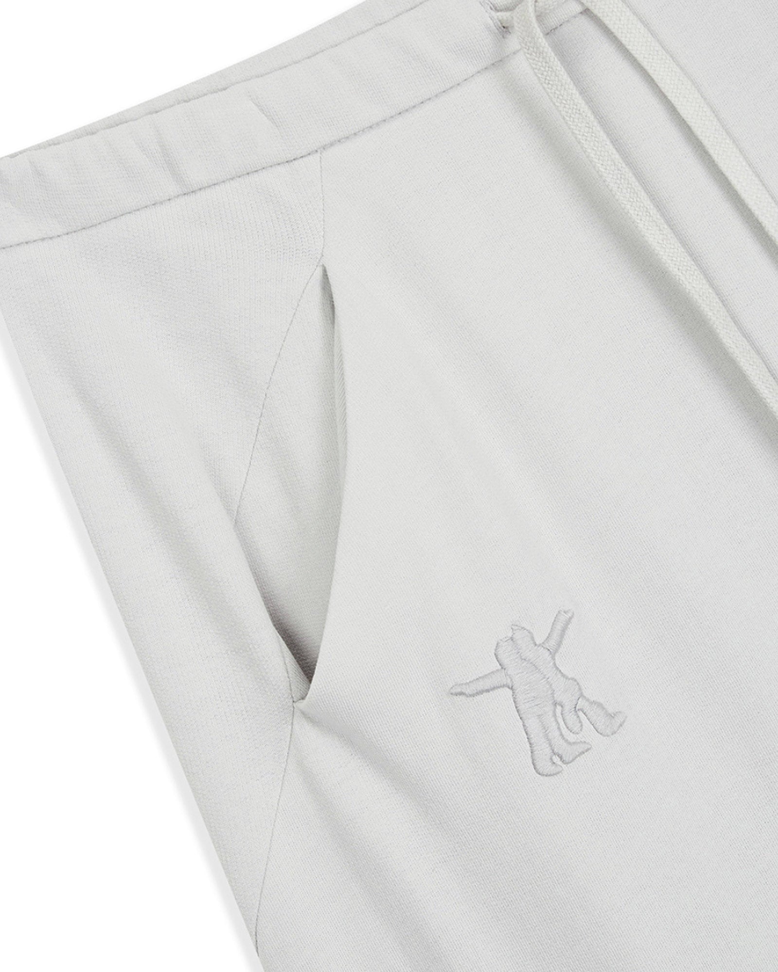 OPEN YY・オープン ワイワイ - スカート・ワンピース SLANT JERSEY SKIRT / LIGHT GRAY