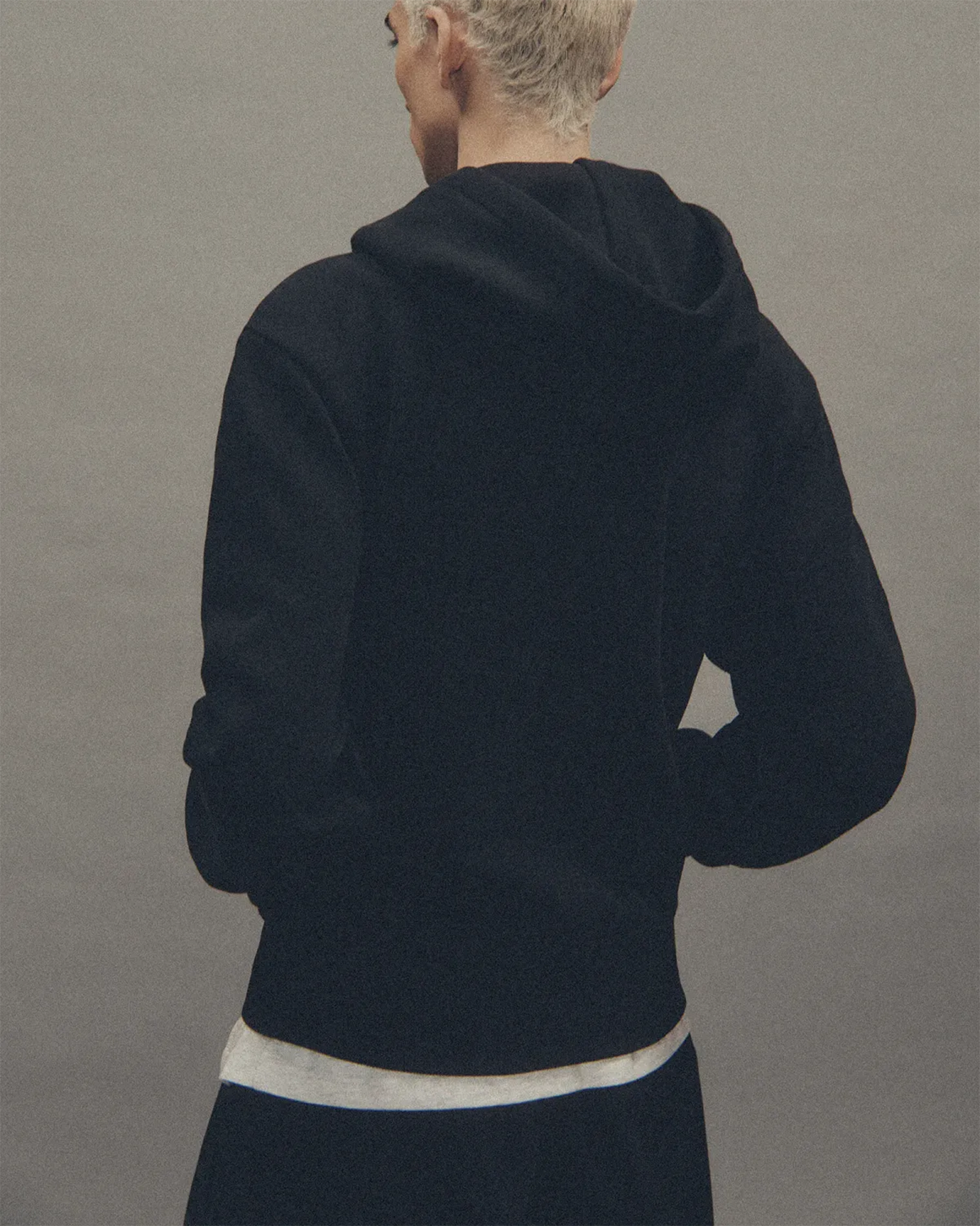 Entire studios・エンタイアスタジオ - パーカー・フーディ SLIM ZIP UP / BLACK
