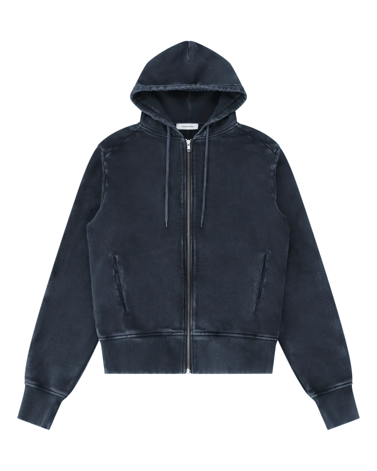 Entire studios・entire studio -  SLIM ZIP UP / SALTED NAVY