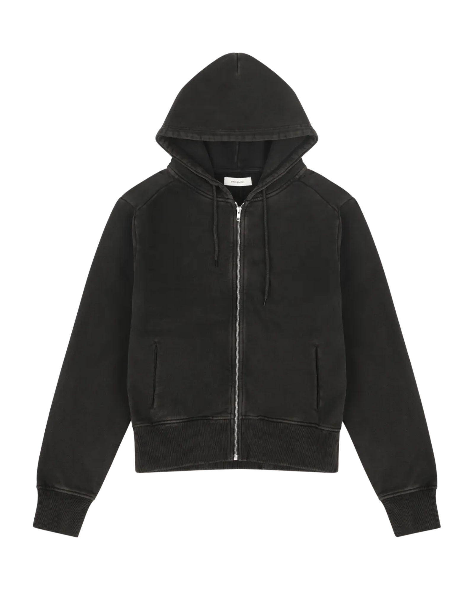 Entire studios・entire studio -  SLIM ZIP UP / WASHED BLACK