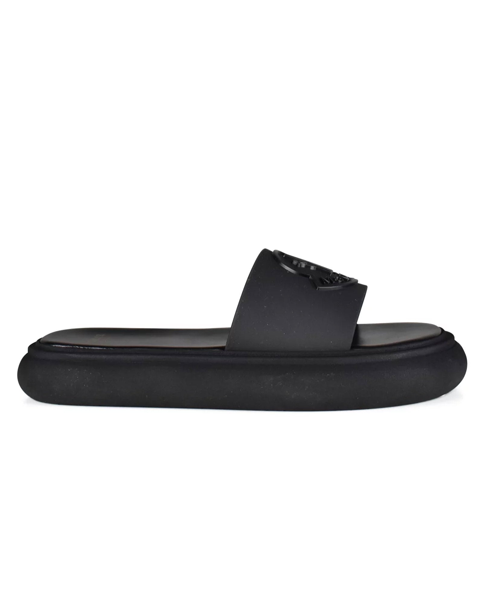 SLYDER SLIDES SHOES / BLACK