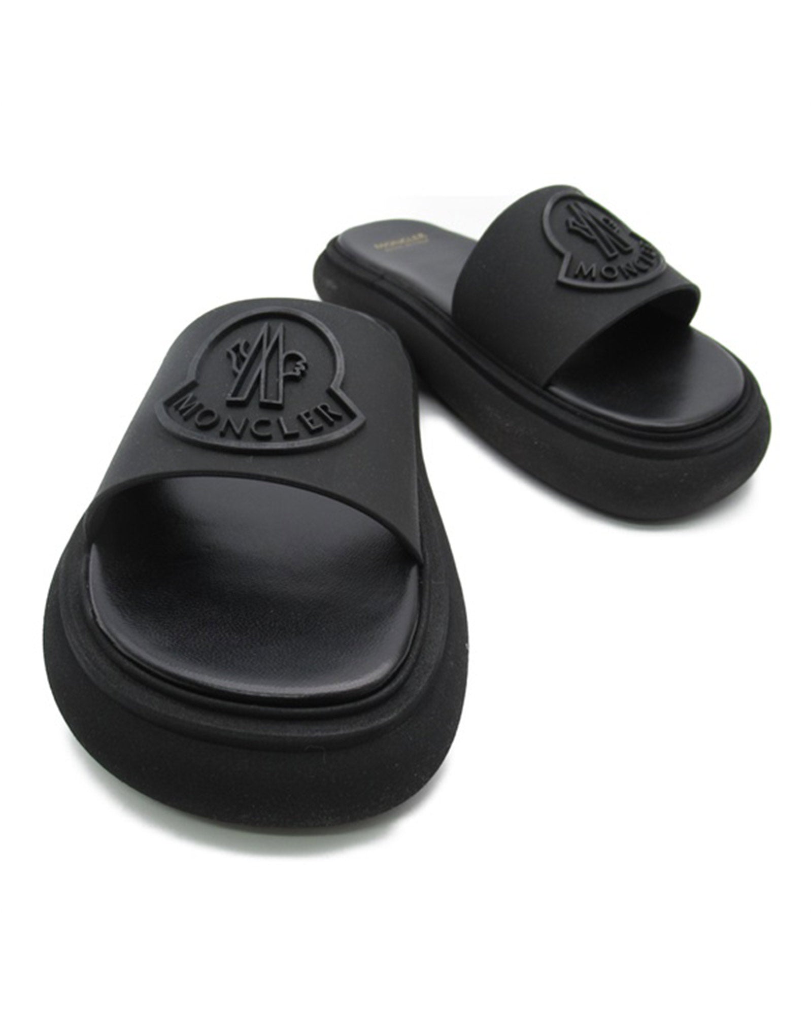 MONCLER・モンクレール - サンダル SLYDER SLIDES SHOES / BLACK