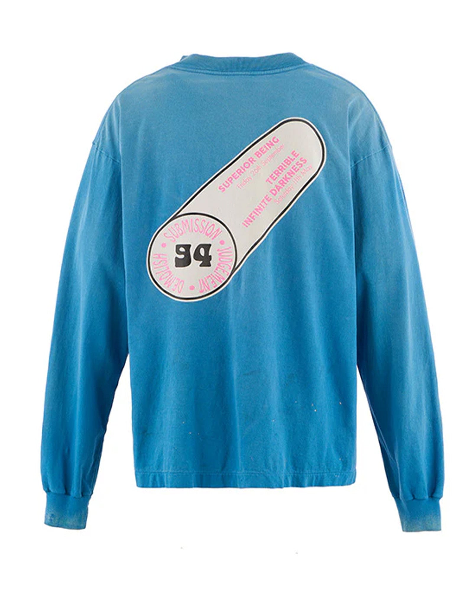 ©SAINT M××××××・saint michael -  LS TEE/IMMACULATE / BLUE