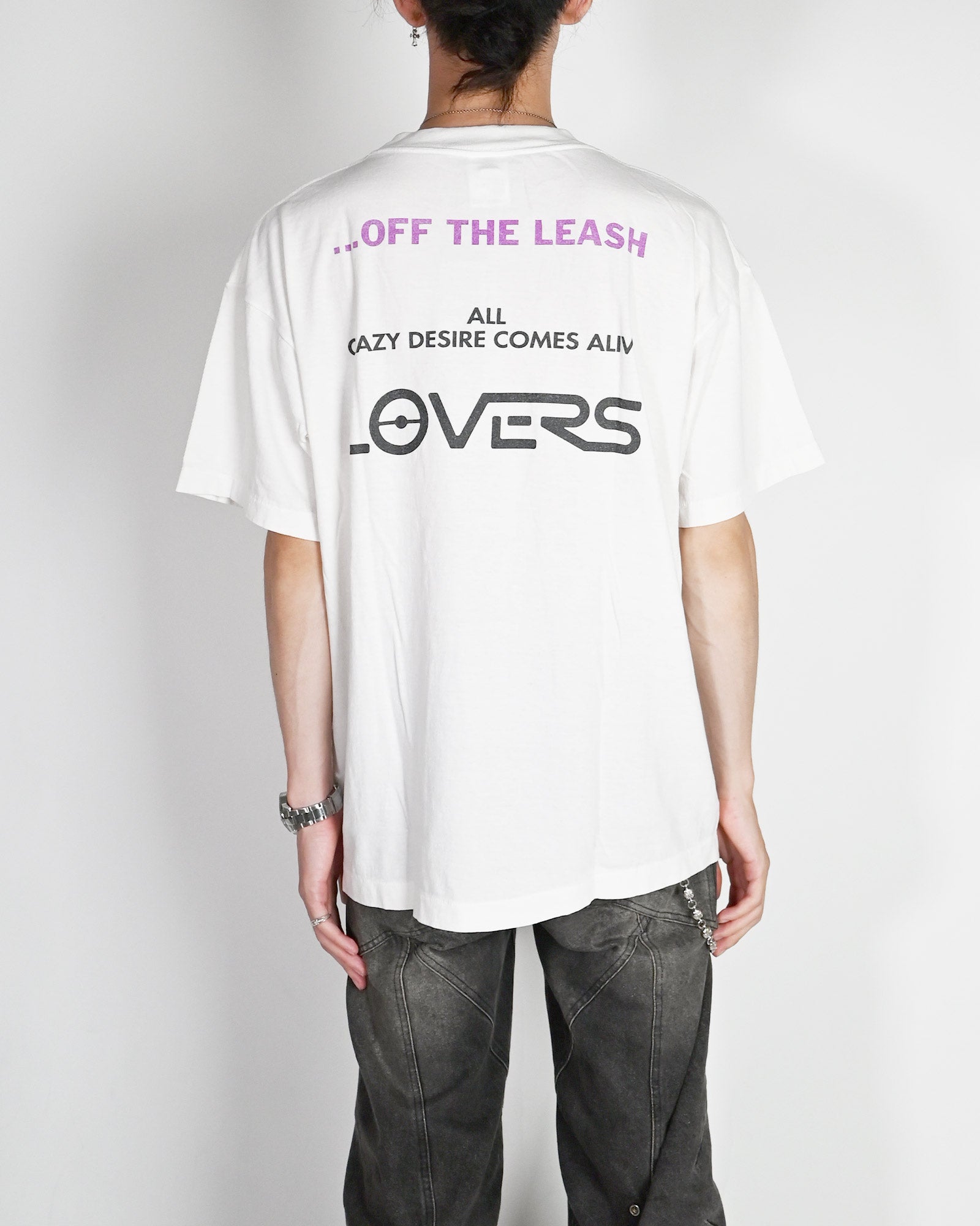 ©SAINT M××××××・セントマイケル - Tシャツ・カットソー SRYM_SS TEE/LOVERS / WHITE