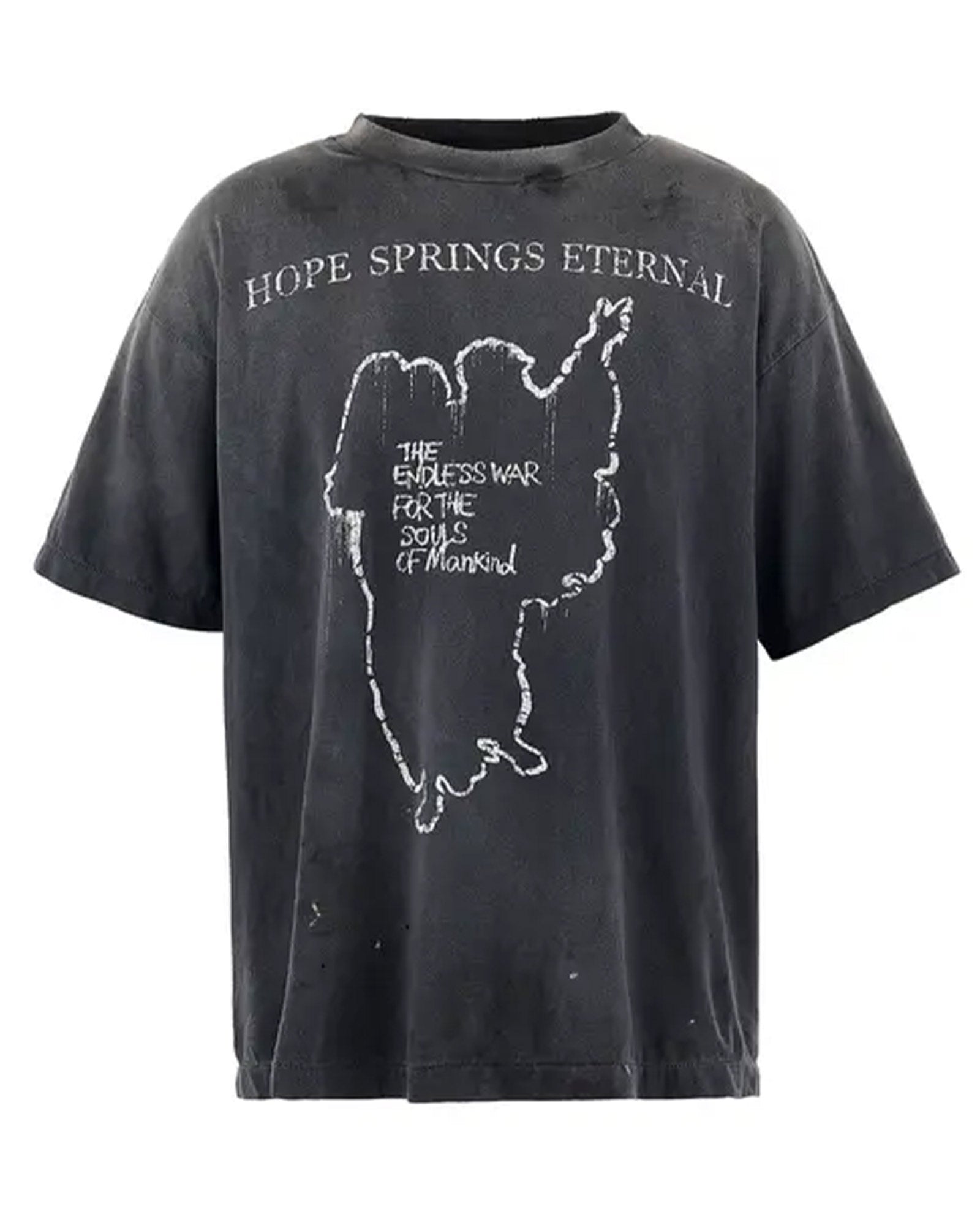 ©SAINT M××××××・saint michael -  SS TEE / HOPE SPRING / BLACK