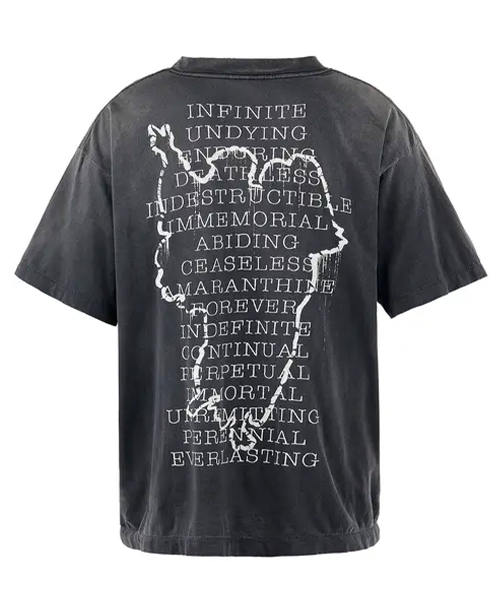 ©SAINT M××××××・saint michael -  SS TEE / HOPE SPRING / BLACK