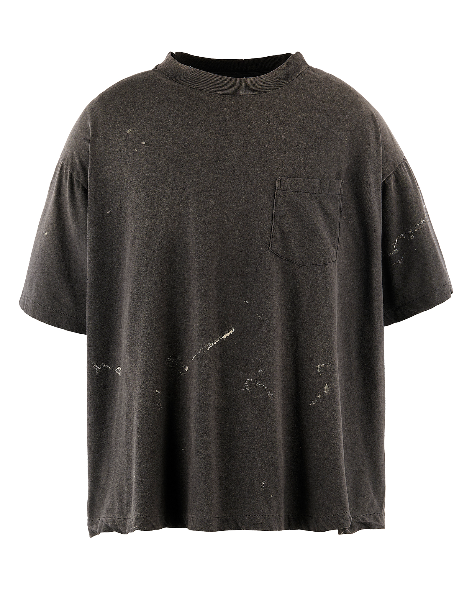 ©SAINT M××××××・セントマイケル - Tシャツ・カットソー SS T-SHIRT/POCKET / BLACK