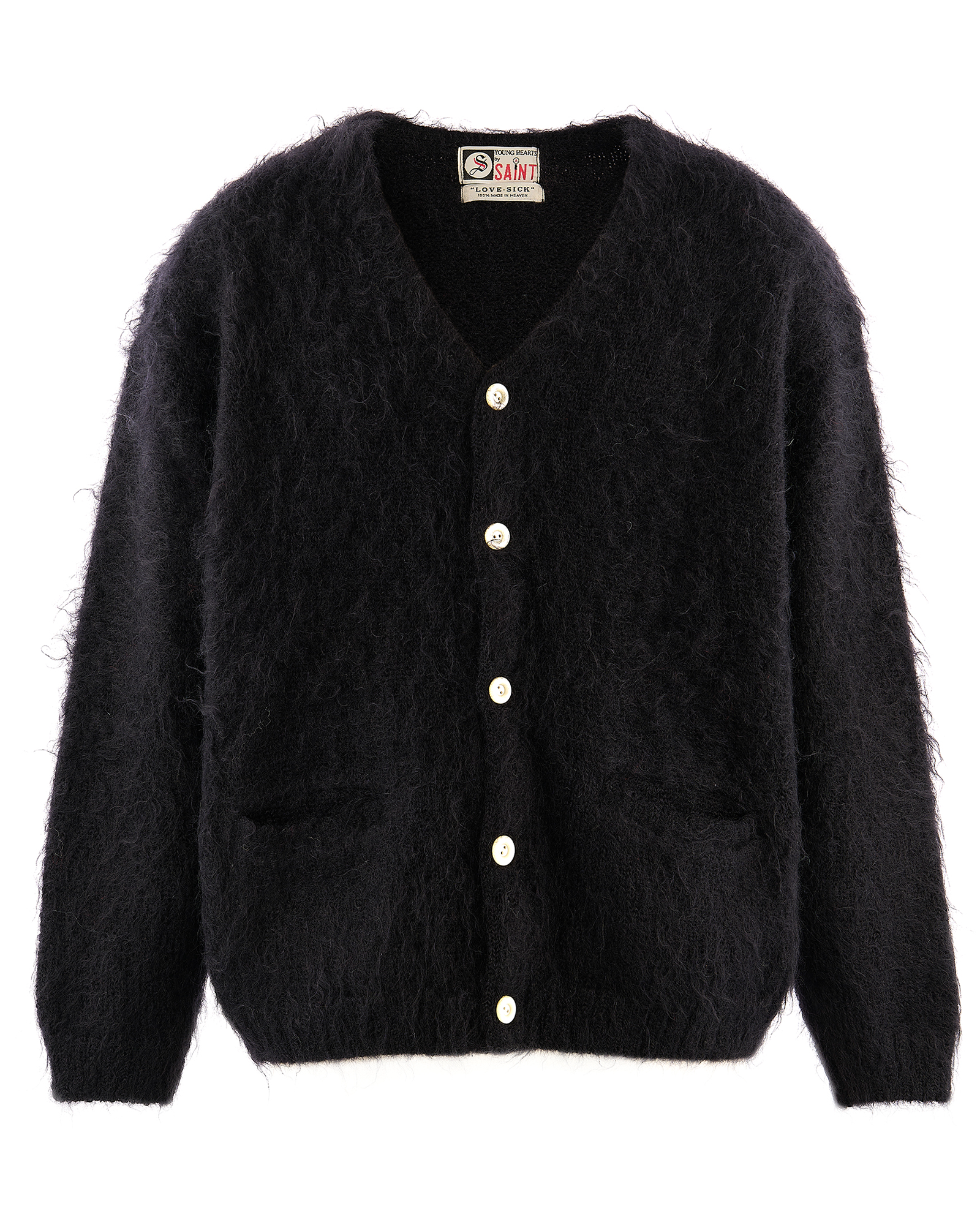 MOHAIR CARDIGAN/CARDIGAN / BLACK