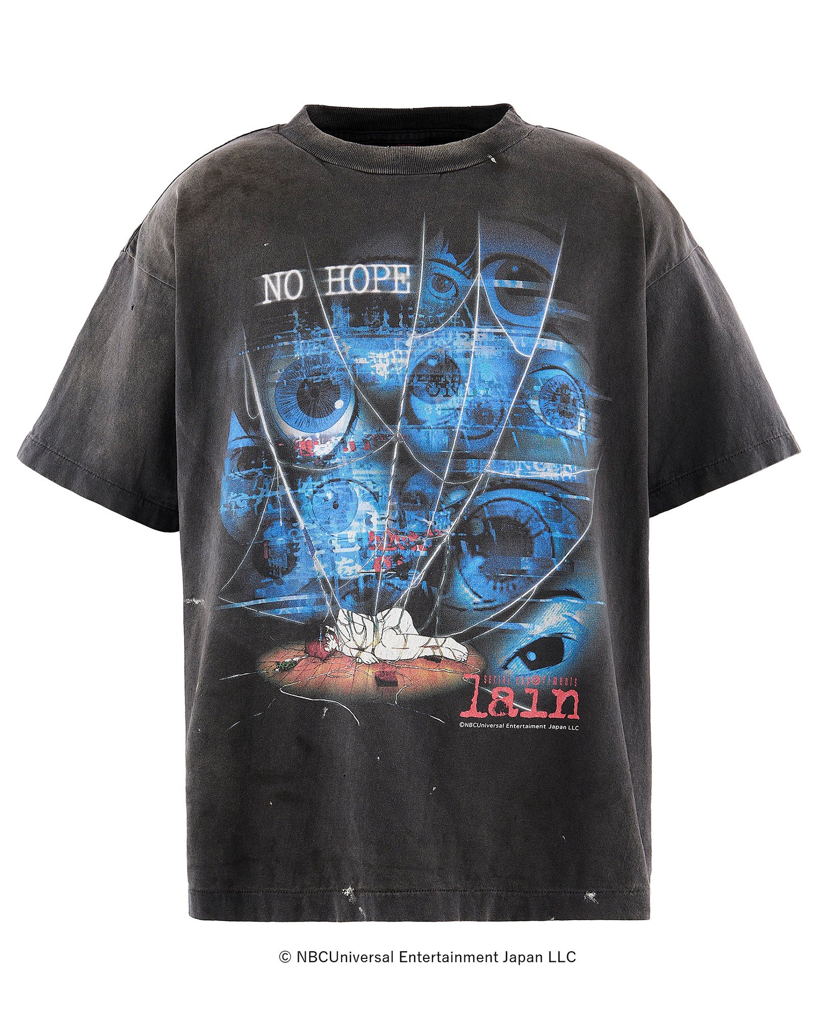 ©SAINT M××××××・セントマイケル - トップス LAIN_SS T-SHIRT/NO HOPE / BLACK