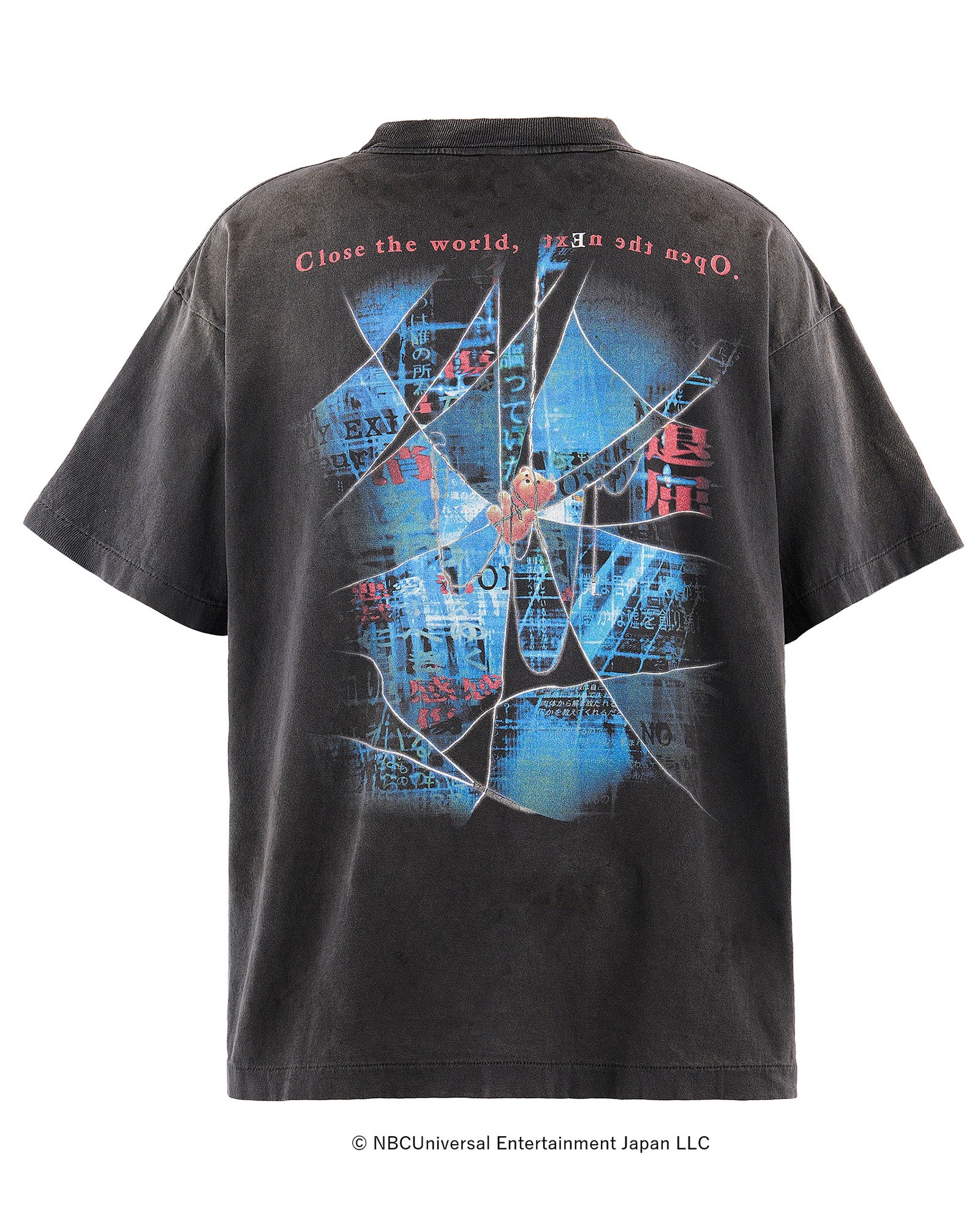 ©SAINT M××××××・セントマイケル - トップス LAIN_SS T-SHIRT/NO HOPE / BLACK