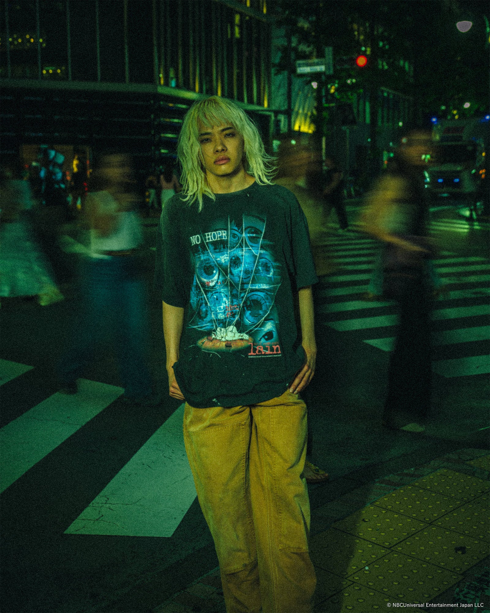 ©SAINT M××××××・セントマイケル - トップス LAIN_SS T-SHIRT/NO HOPE / BLACK
