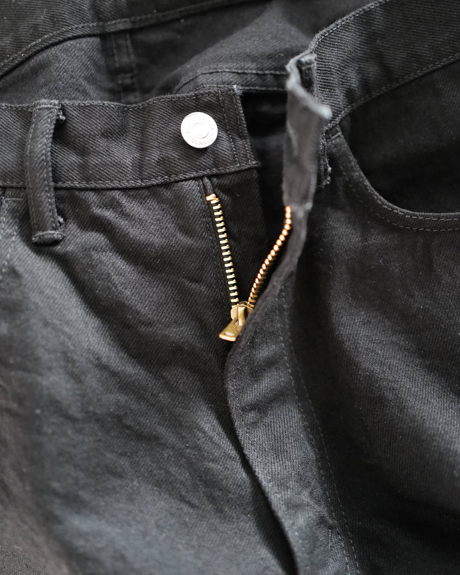 ©SAINT M××××××・セントマイケル - デニムパンツ BLACK DENIM PANTS/FLARE / BLACK