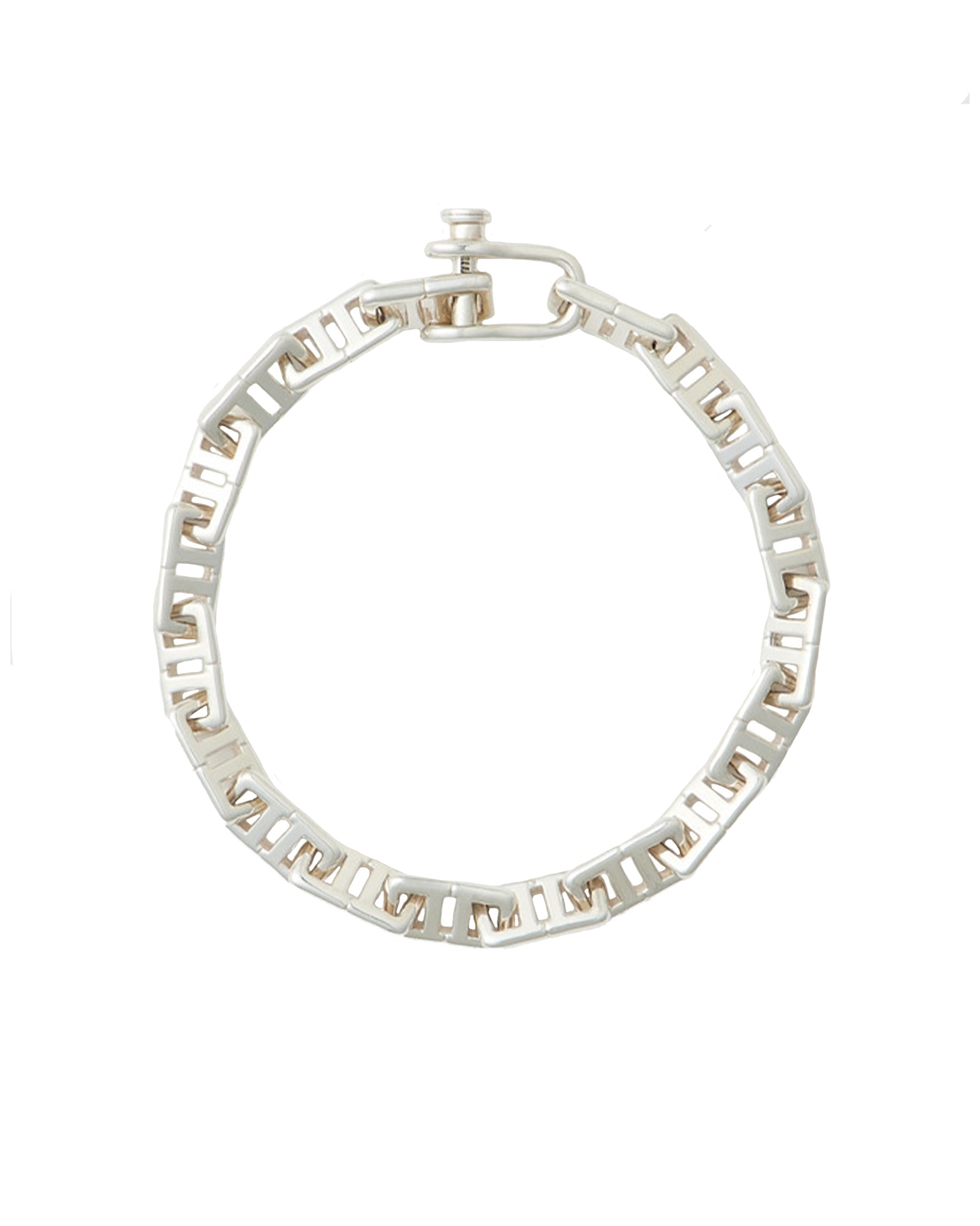 AMBUSH・アンブッシュ - ブレスレット・バングル SMALL MONOGRAM CHAIN BRACELAET / SILVER