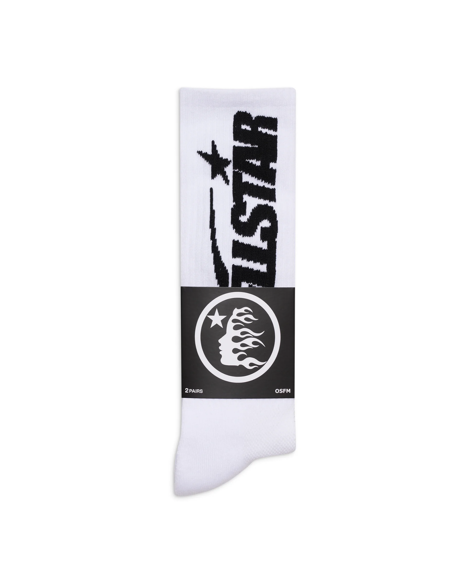 HELLSTAR・ヘルスター - ソックス・レッグウェア SOCKS 2 PACK / BLACK/WHITE