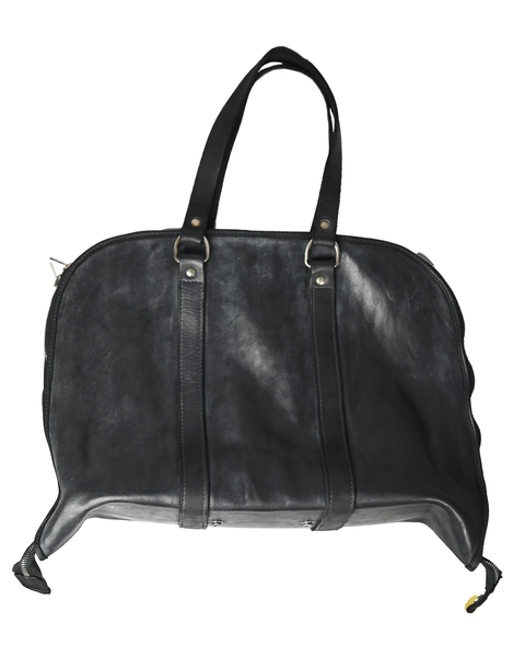 美品黒GUIDI SOFT HORSE FULL GRAIN Q100 グイディ GUIDI (グイディ) AW26 SOFT HORSE FULL GRAINHANDLE BAG / BLACK