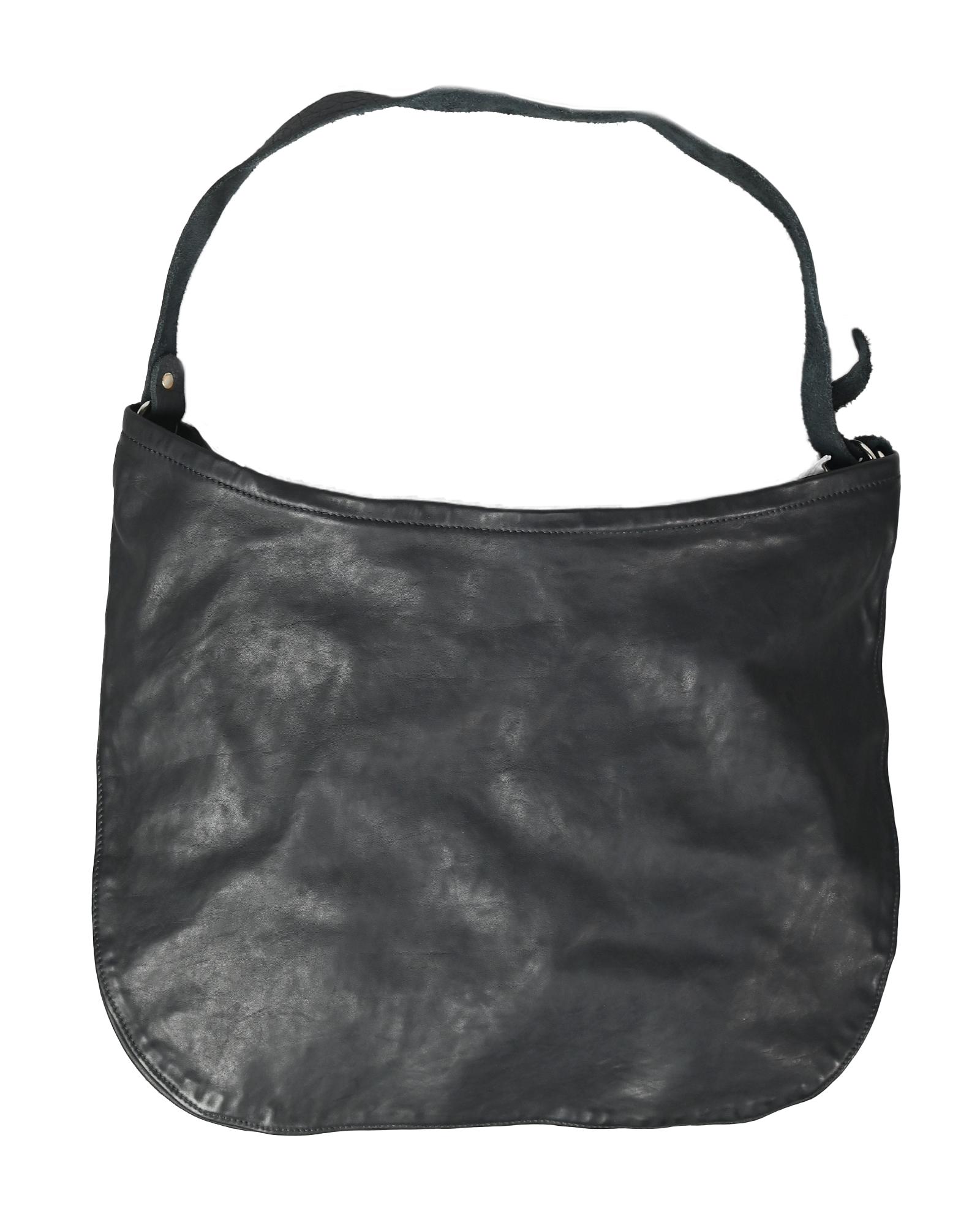 GUIDI・グイディ - ショルダーバッグ SOFT HORSE FULL GRAIN
LARGE CROSS-BODY BAG / BLACK