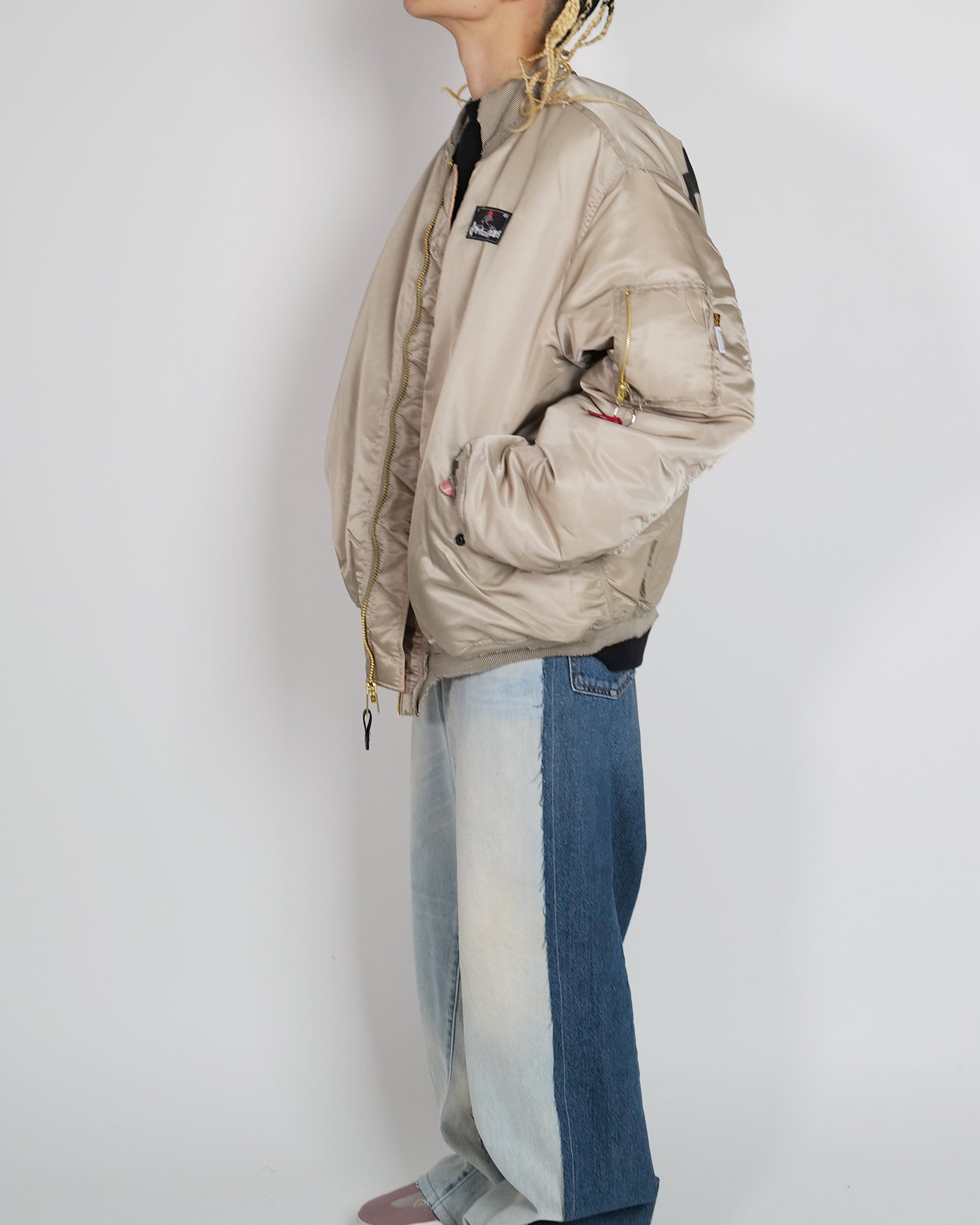 PROTOTYPES・プロトタイプス - ジャケット SPRAYED PROTOTYPES BOMBER / SAND