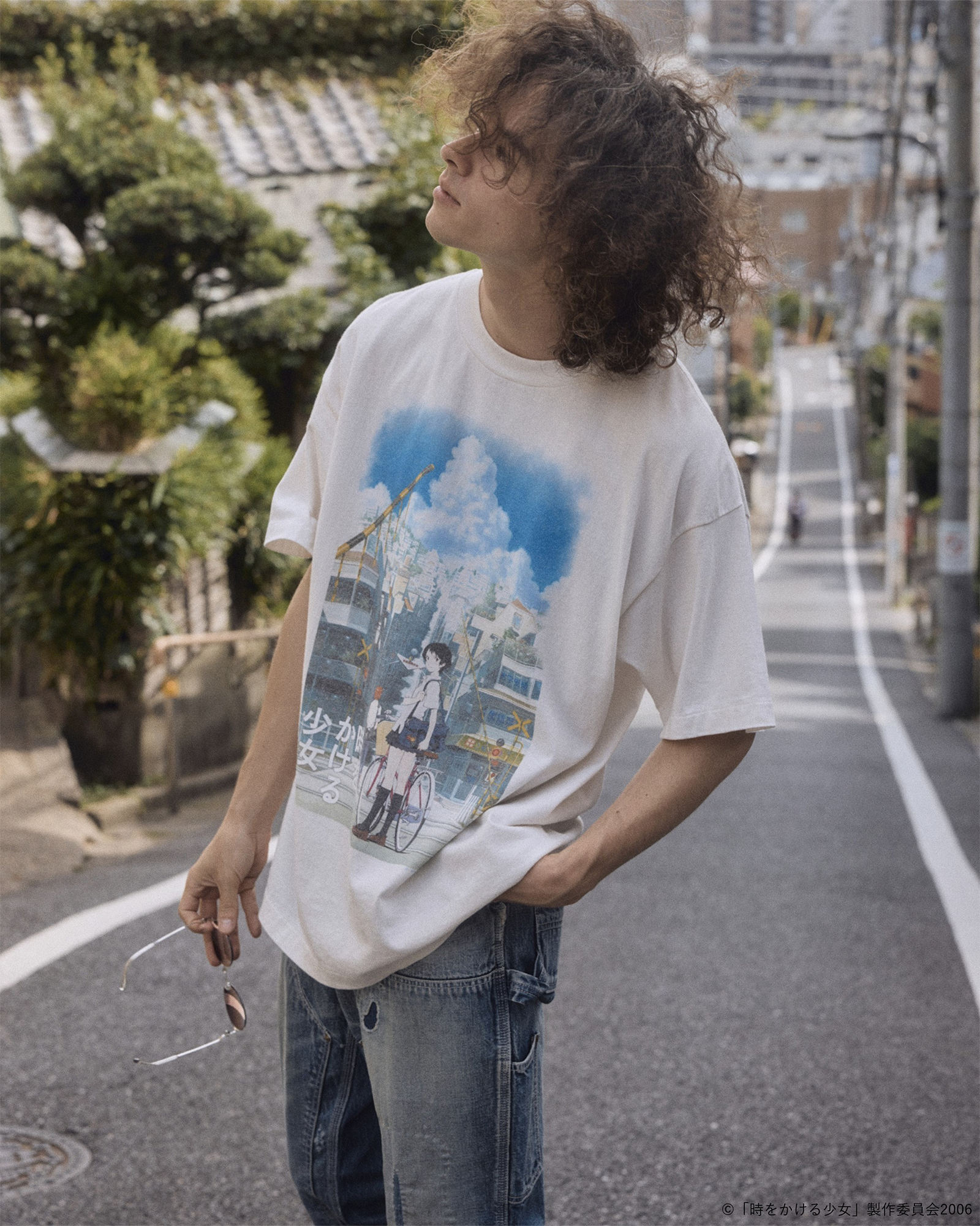 ©SAINT M××××××・セントマイケル - Tシャツ・カットソー 時をかける少女_SS T-SHIRT/SAINT / WHITE