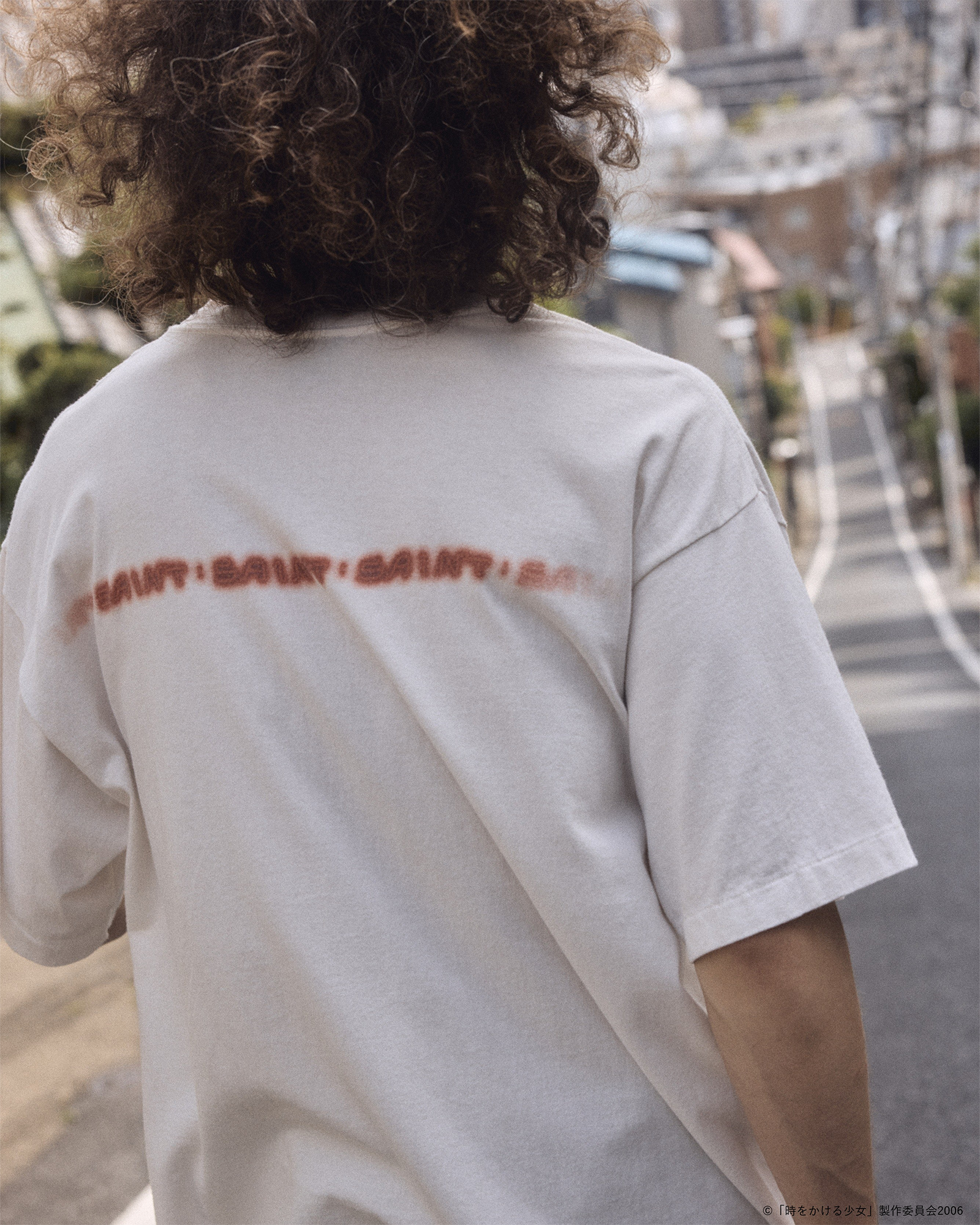 ©SAINT M××××××・セントマイケル - Tシャツ・カットソー 時をかける少女_SS T-SHIRT/SAINT / WHITE