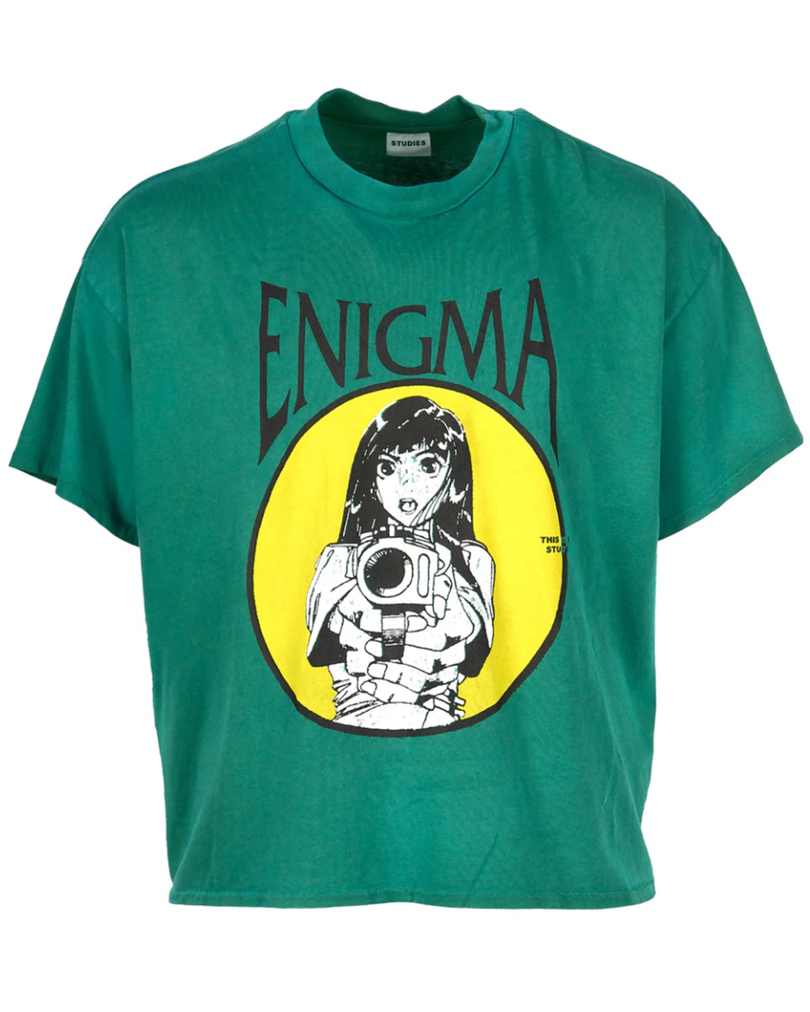 STUDIES・スタディーズ - Tシャツ・カットソー ENIGMA TEE / GREEN