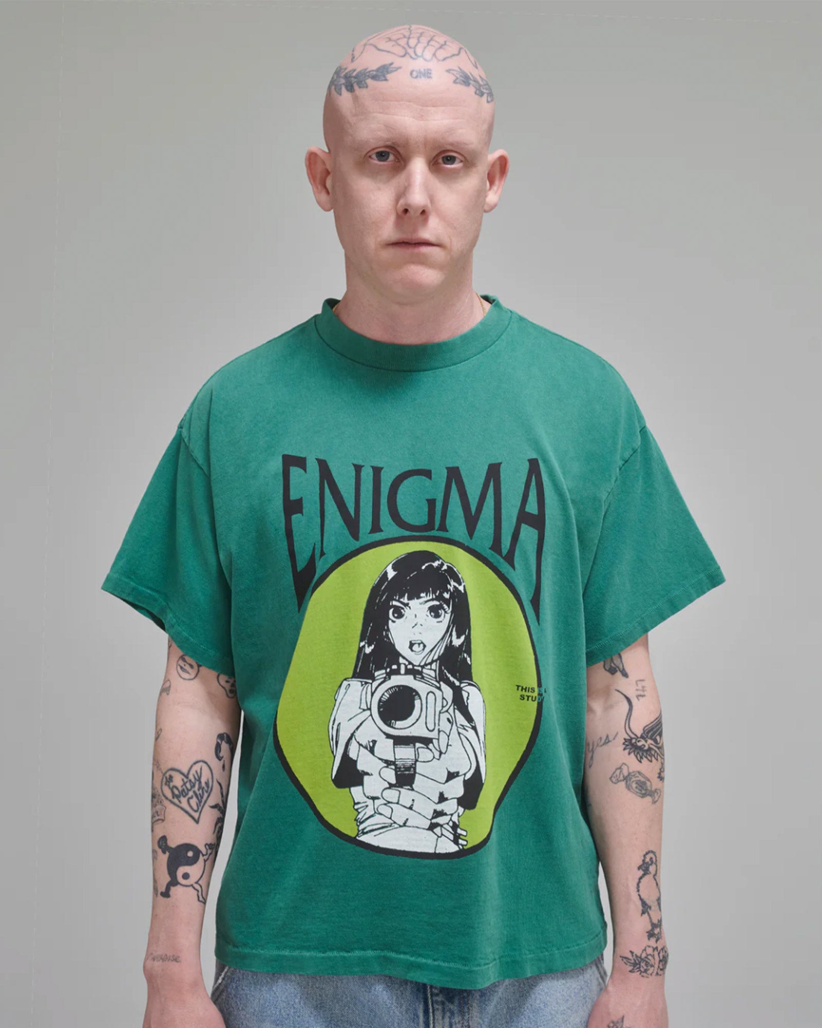 STUDIES・スタディーズ -  ENIGMA TEE / GREEN