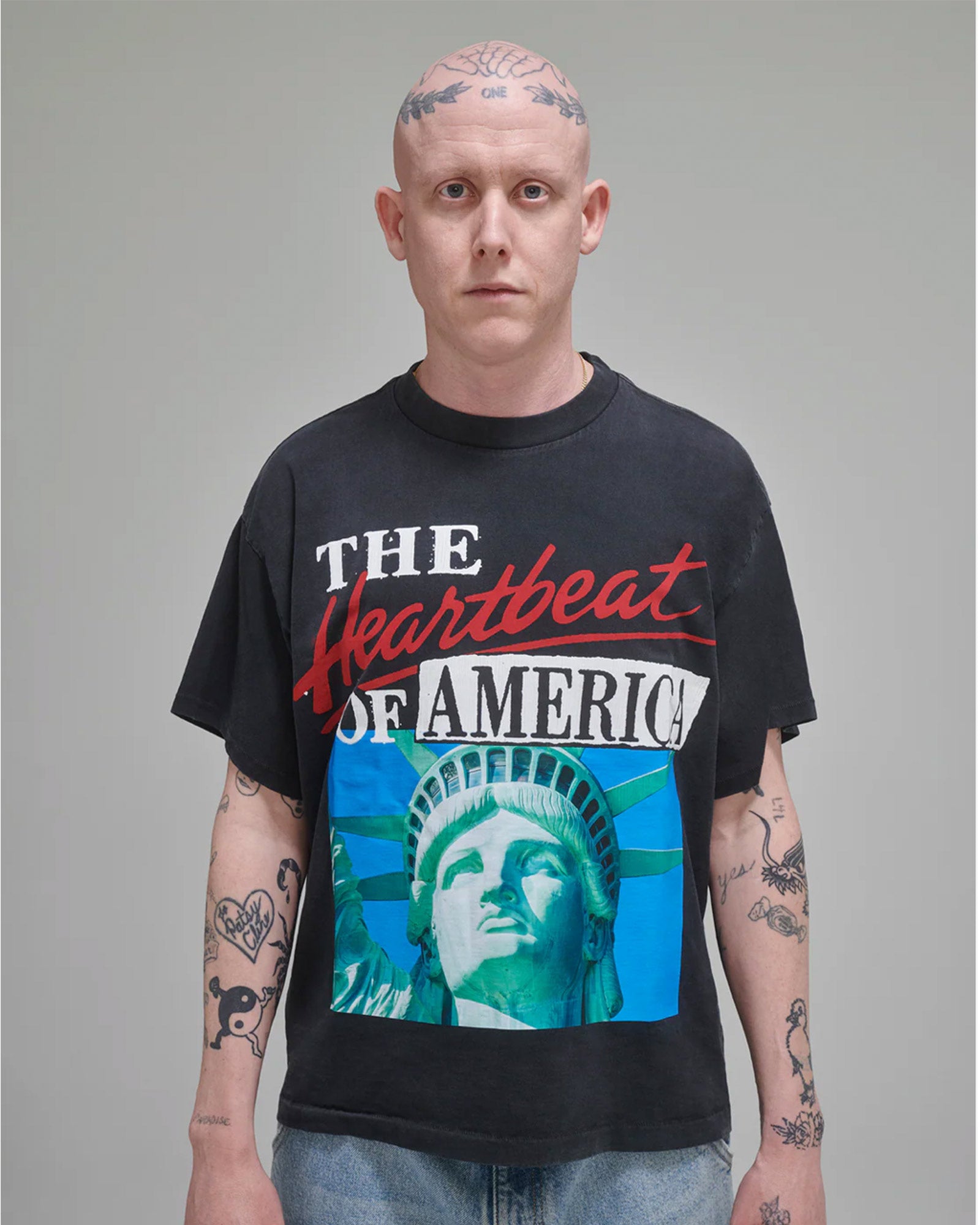 STUDIES・スタディーズ - Tシャツ・カットソー TOTAL COLLAPSE TEE / BLACK