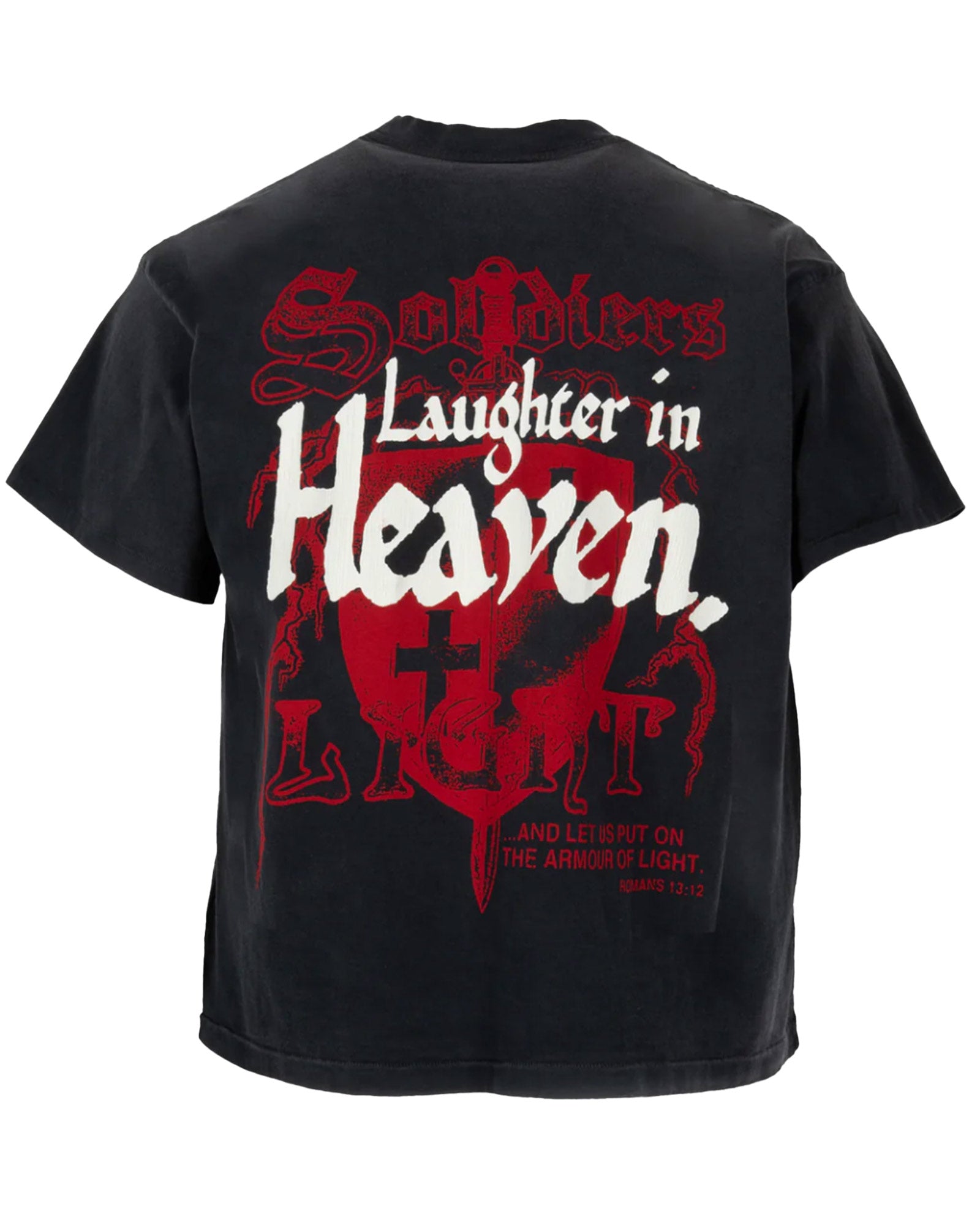 STUDIES・スタディーズ - Tシャツ・カットソー FEAR LAUGHTER TEE / BLACK
