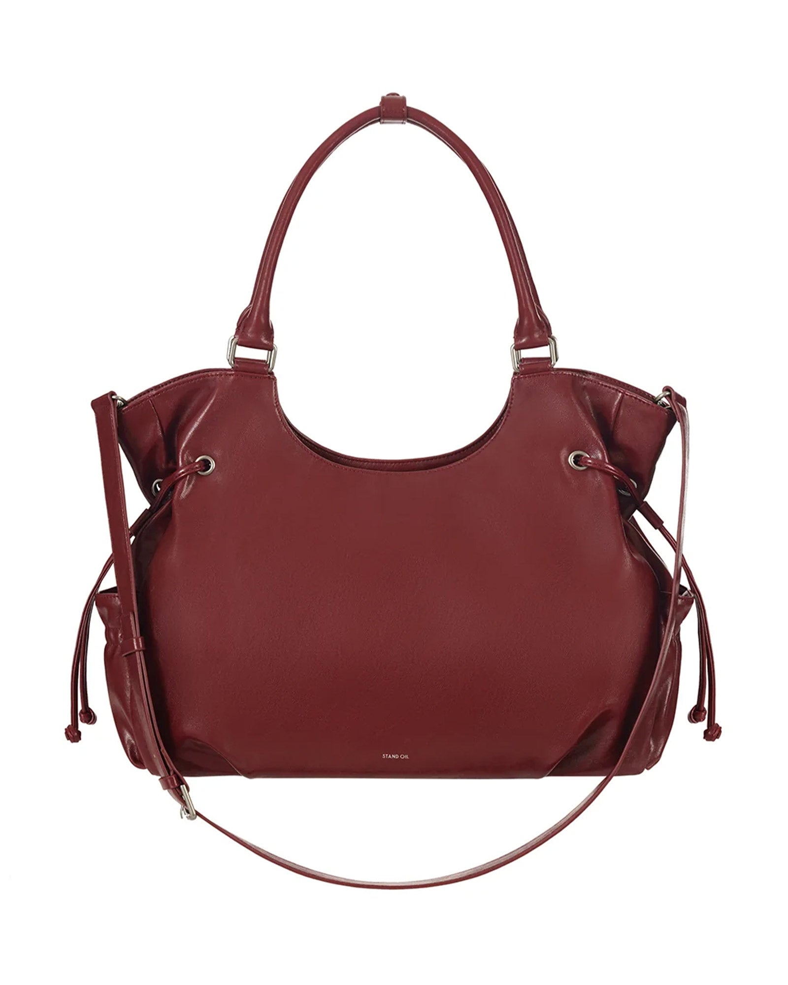 STAND OIL・スタンドオイル - ショルダーバッグ BREEZY BAG / RED WINE