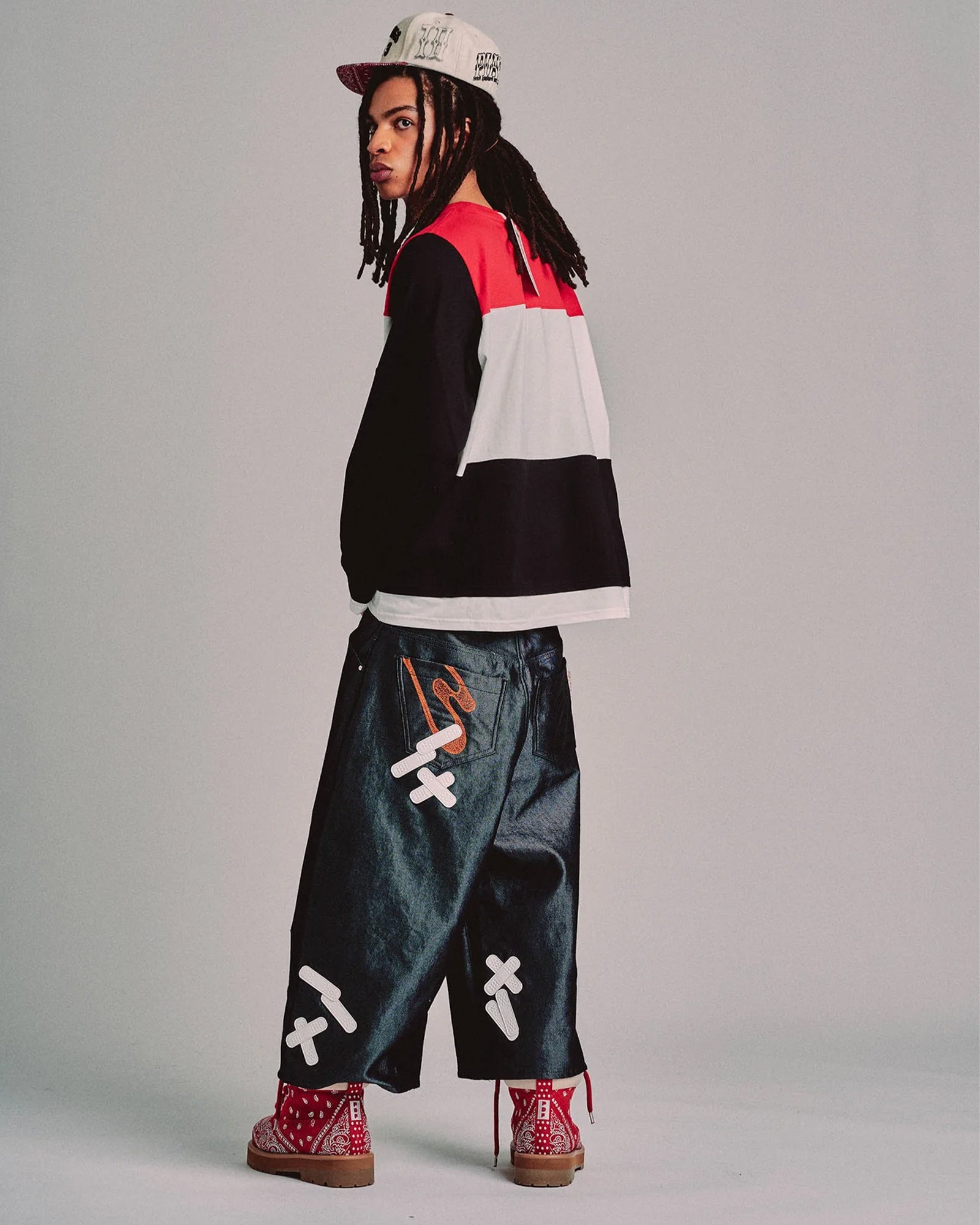 PDF・プロジェクト・ドメニコ・フォルミケッティ - ブーツ STRADA LOW BANDANA / RED