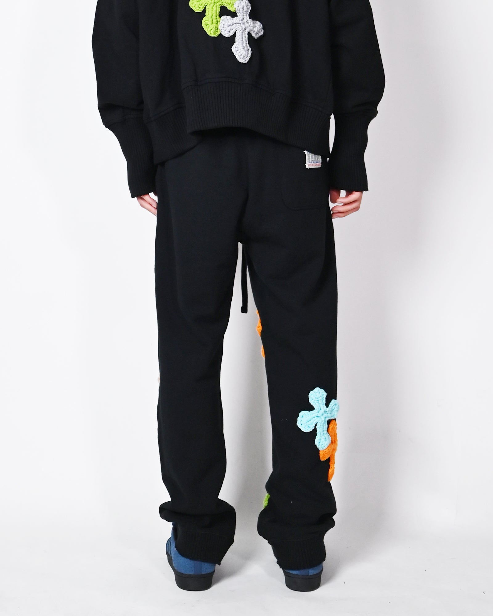 Perfectribs・パーフェクトリブズ - スウェットパンツ STRAIGHT WIDE PANTS-1 / BLACK