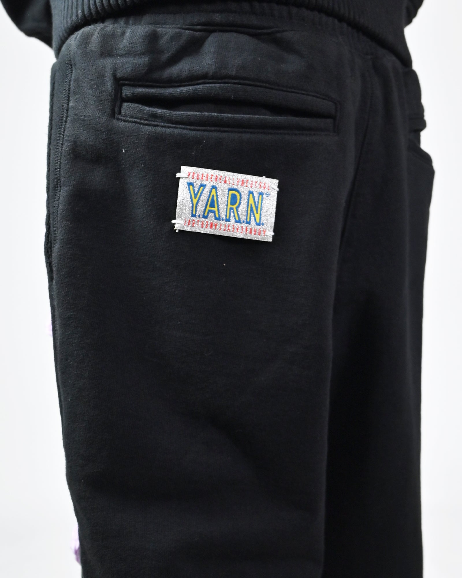 Perfectribs・パーフェクトリブズ - スウェットパンツ STRAIGHT WIDE PANTS-2 / BLACK